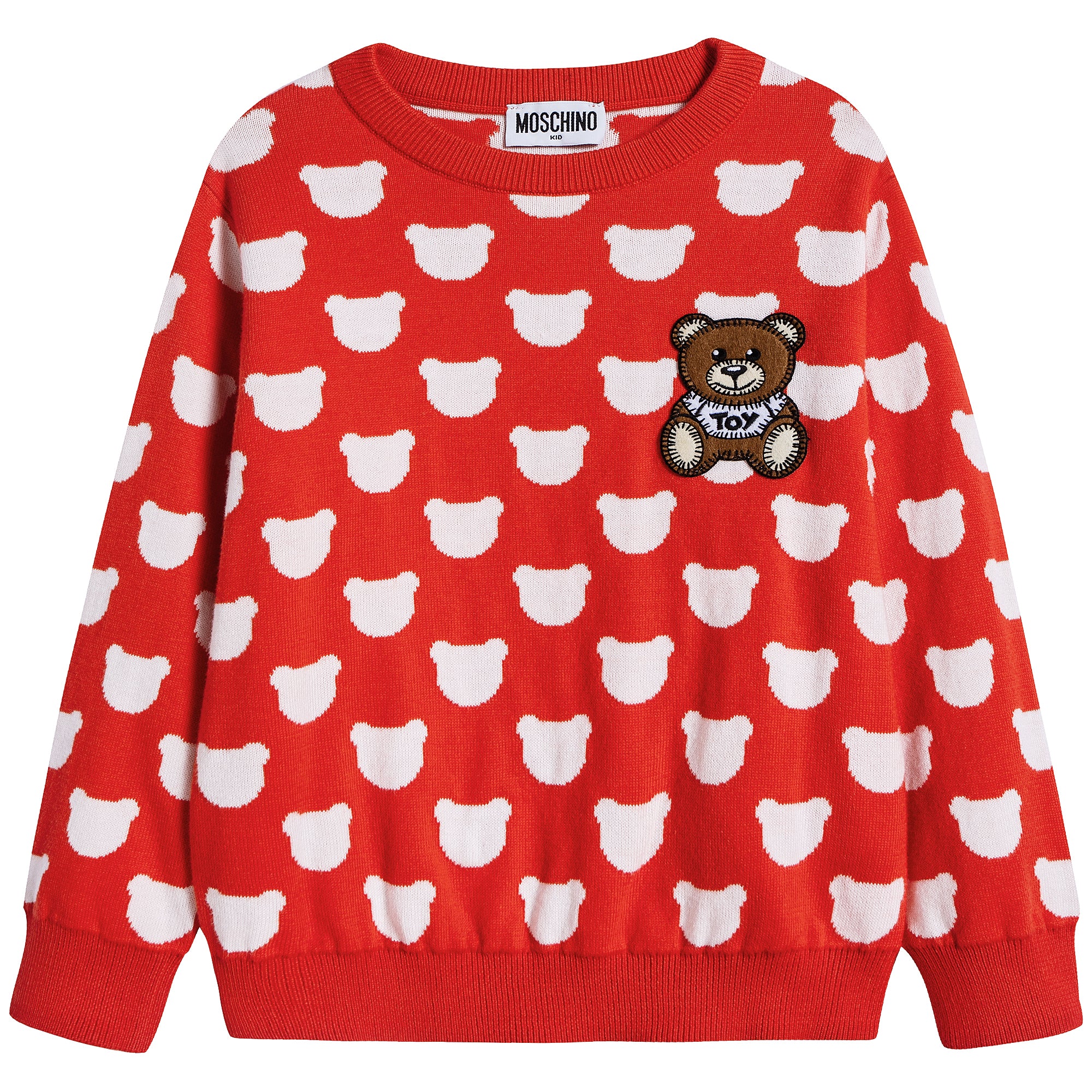 Boys & Girls Red Cloud Cotton Sweatshirt