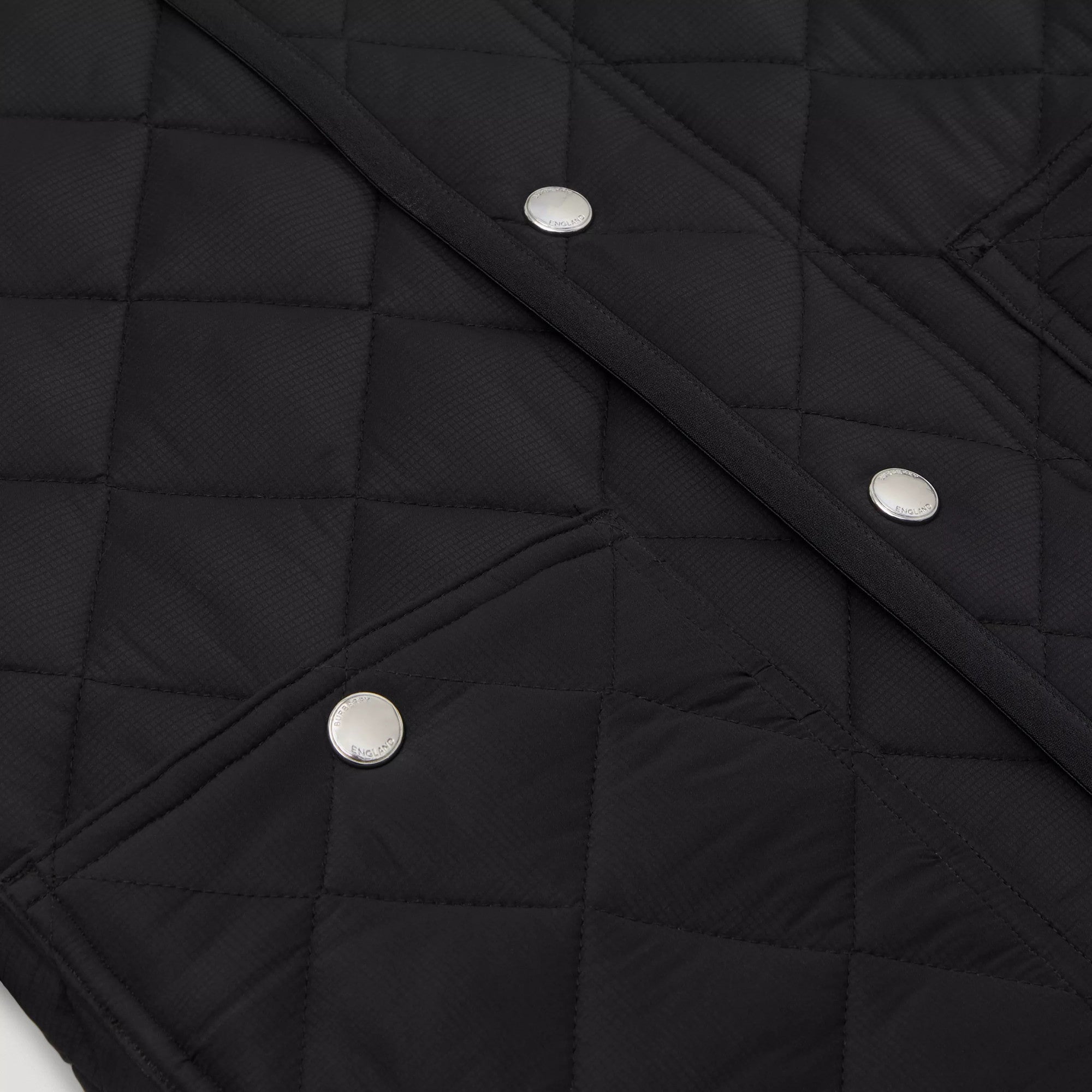 Boys & Girls Black Padded Coat