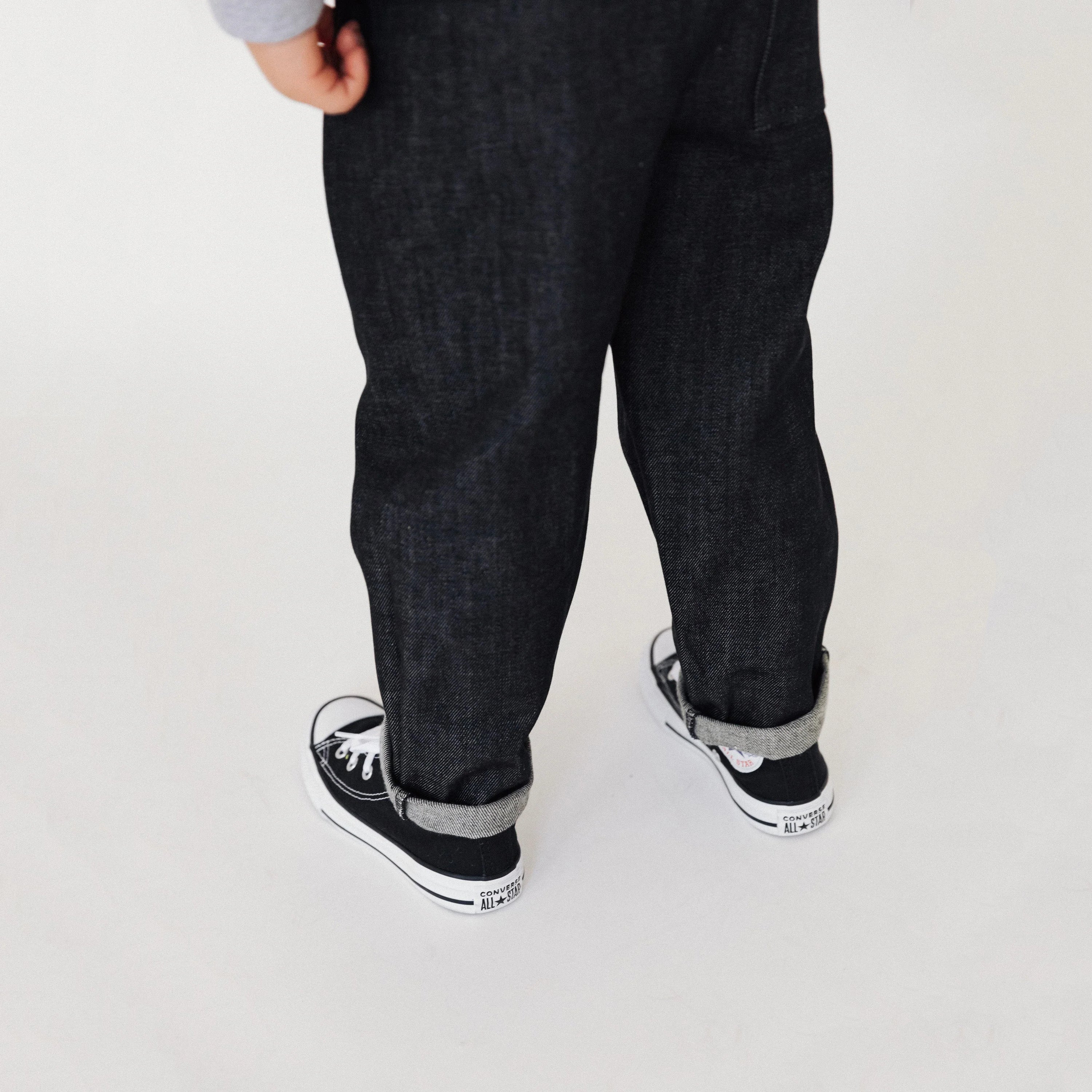 Boys & Girls Charcoal Denim Trousers