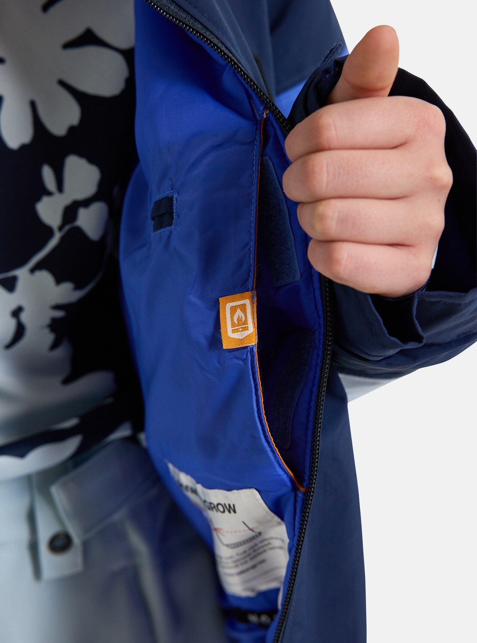 Boys & Girls Black Snow Jacket