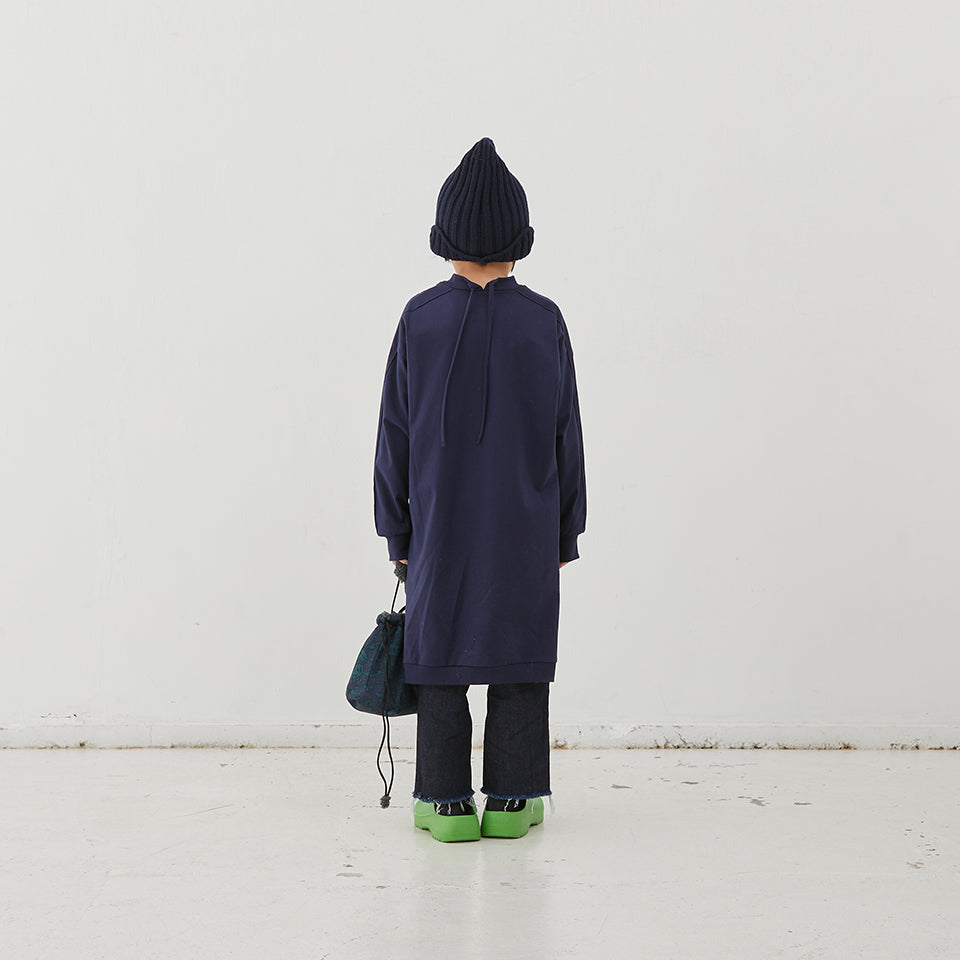 Boys & Girls Navy Wool Hat