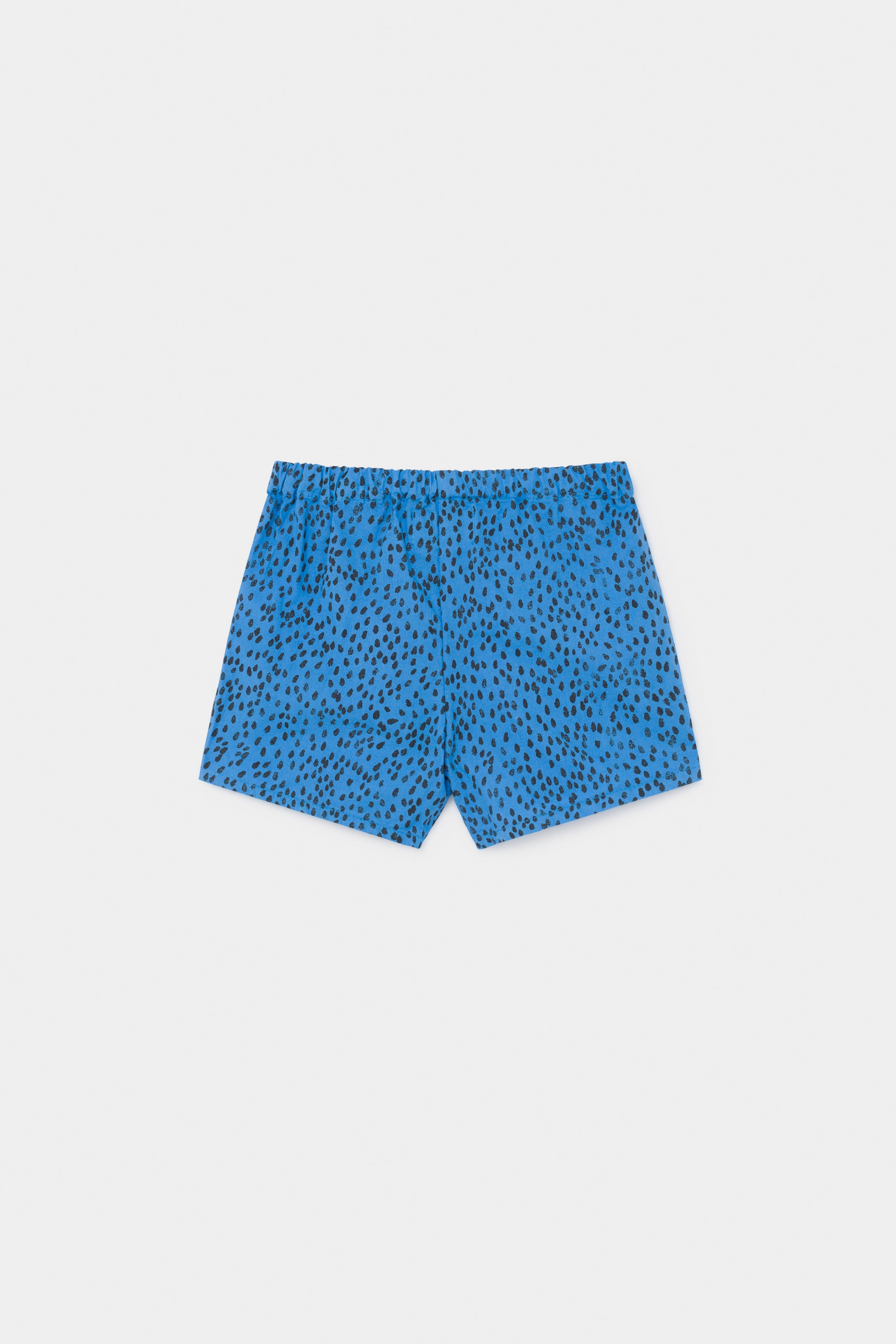Baby Boys Blue Leopard Cotton Shorts