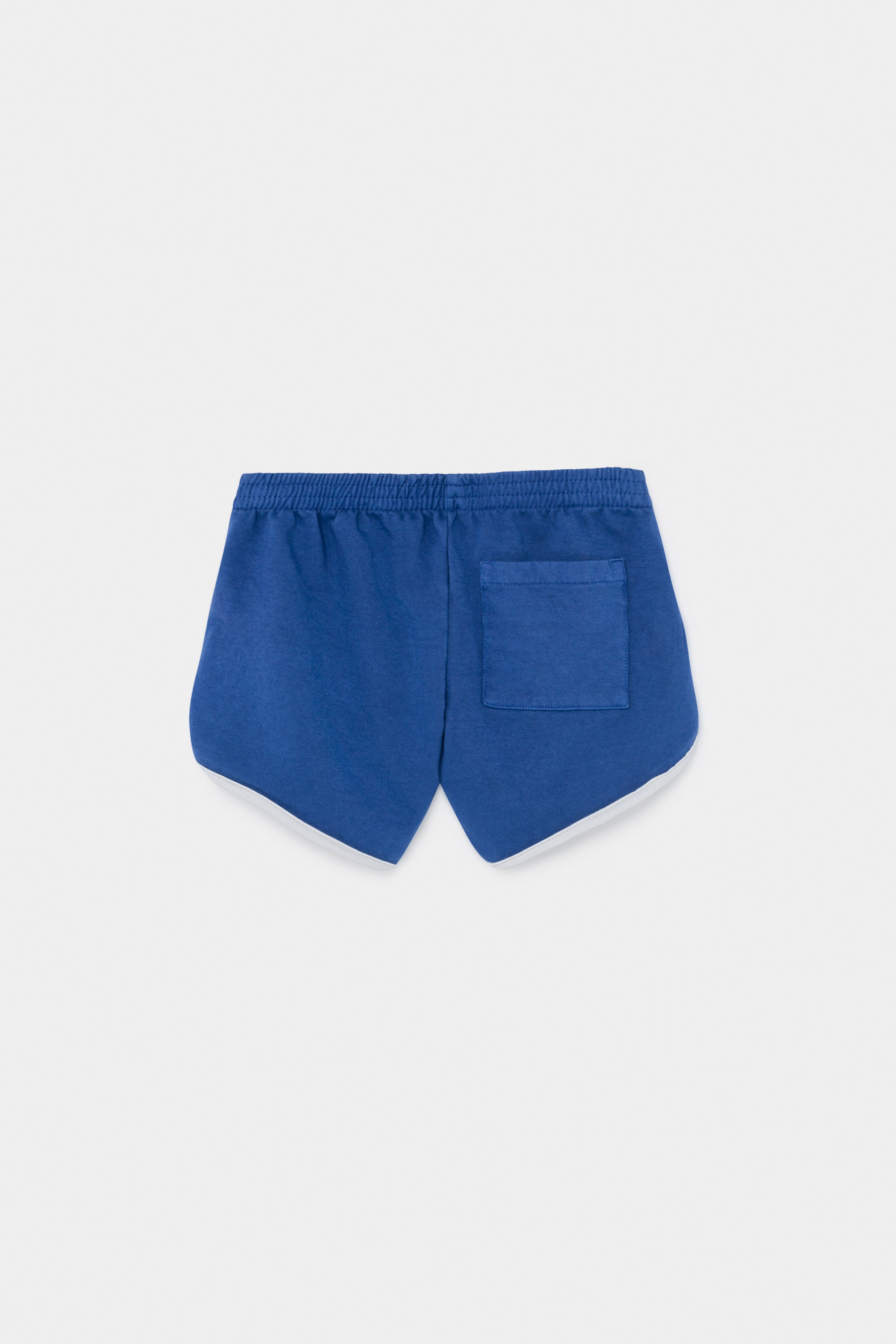Boys Blue Runner Cotton Shorts