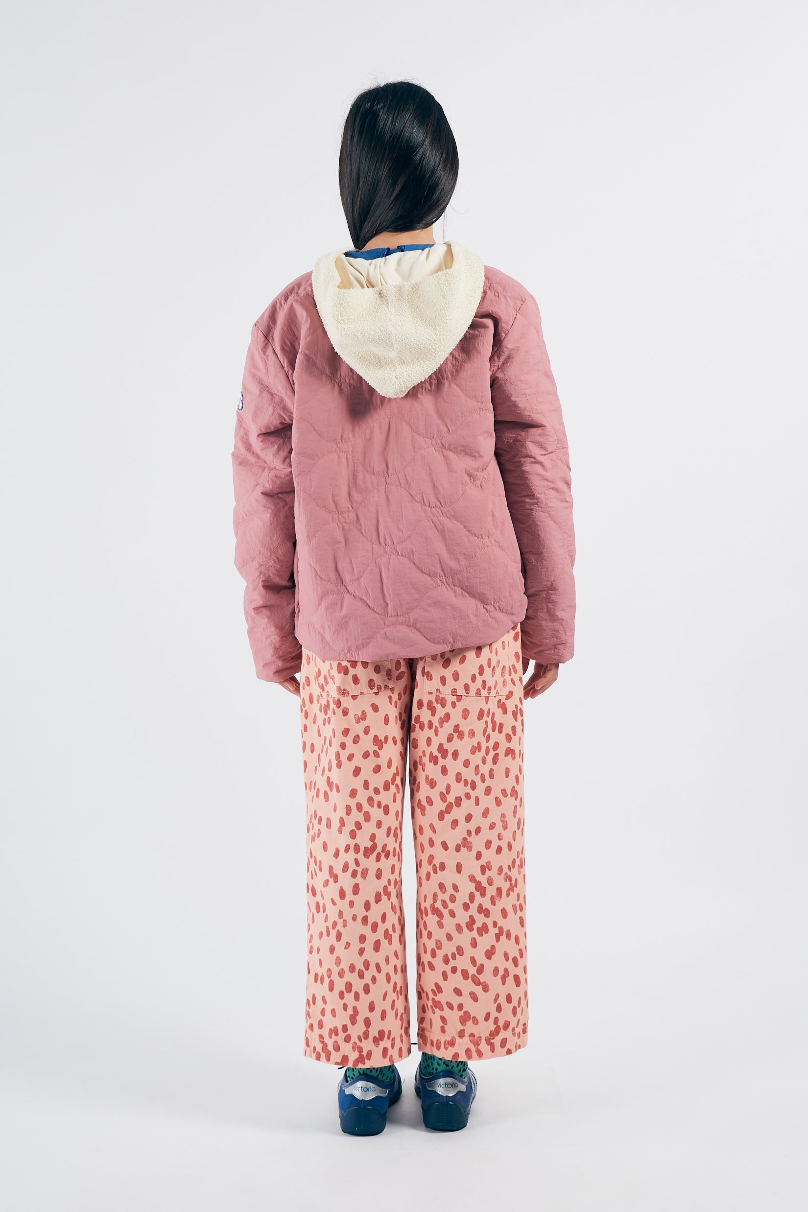 Boys Pink & Orange Reversible Jacket