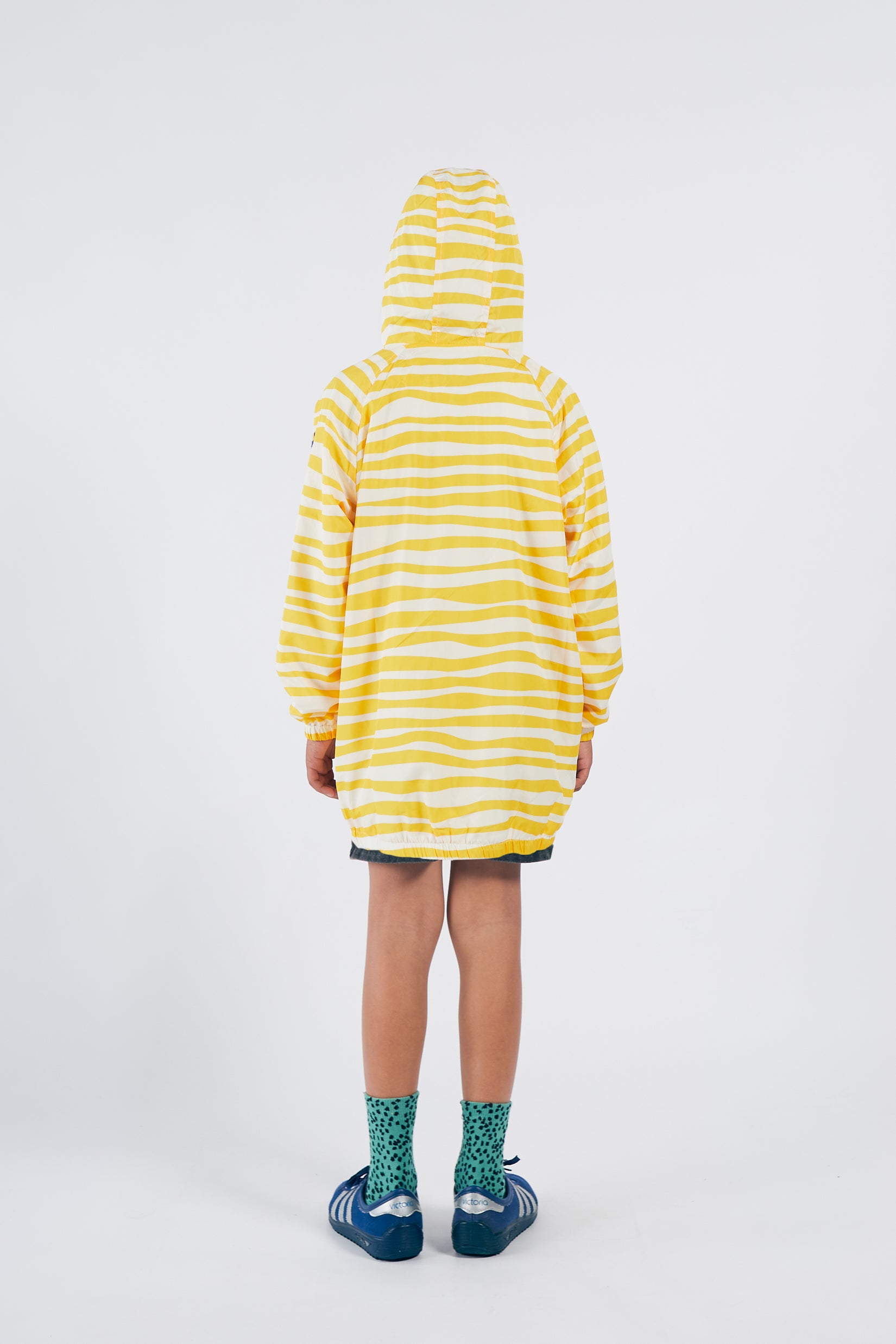Boys & Girls Yellow Stripe Raincoat