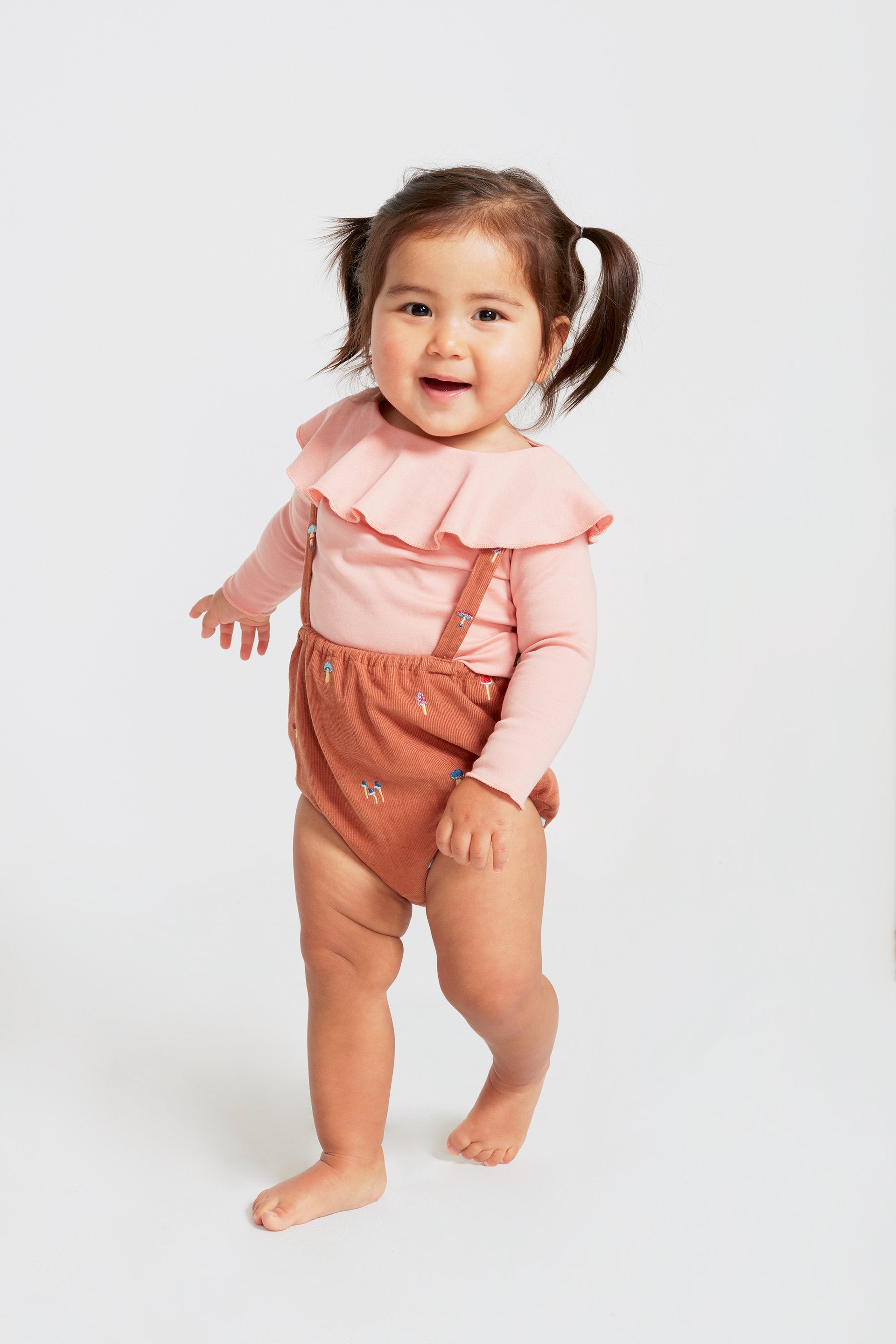 T-shirt pivoine pour bébé fille