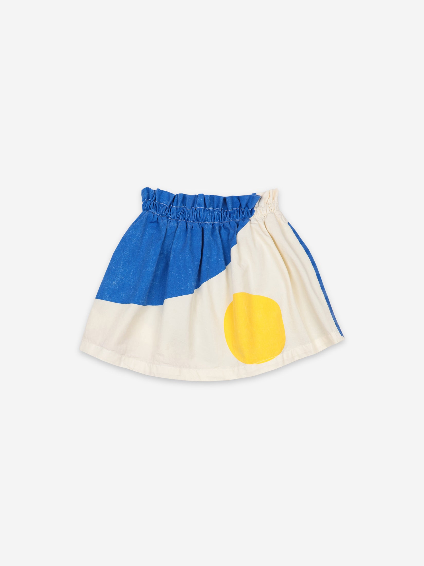 Jupe en coton à paysage bleu pour filles