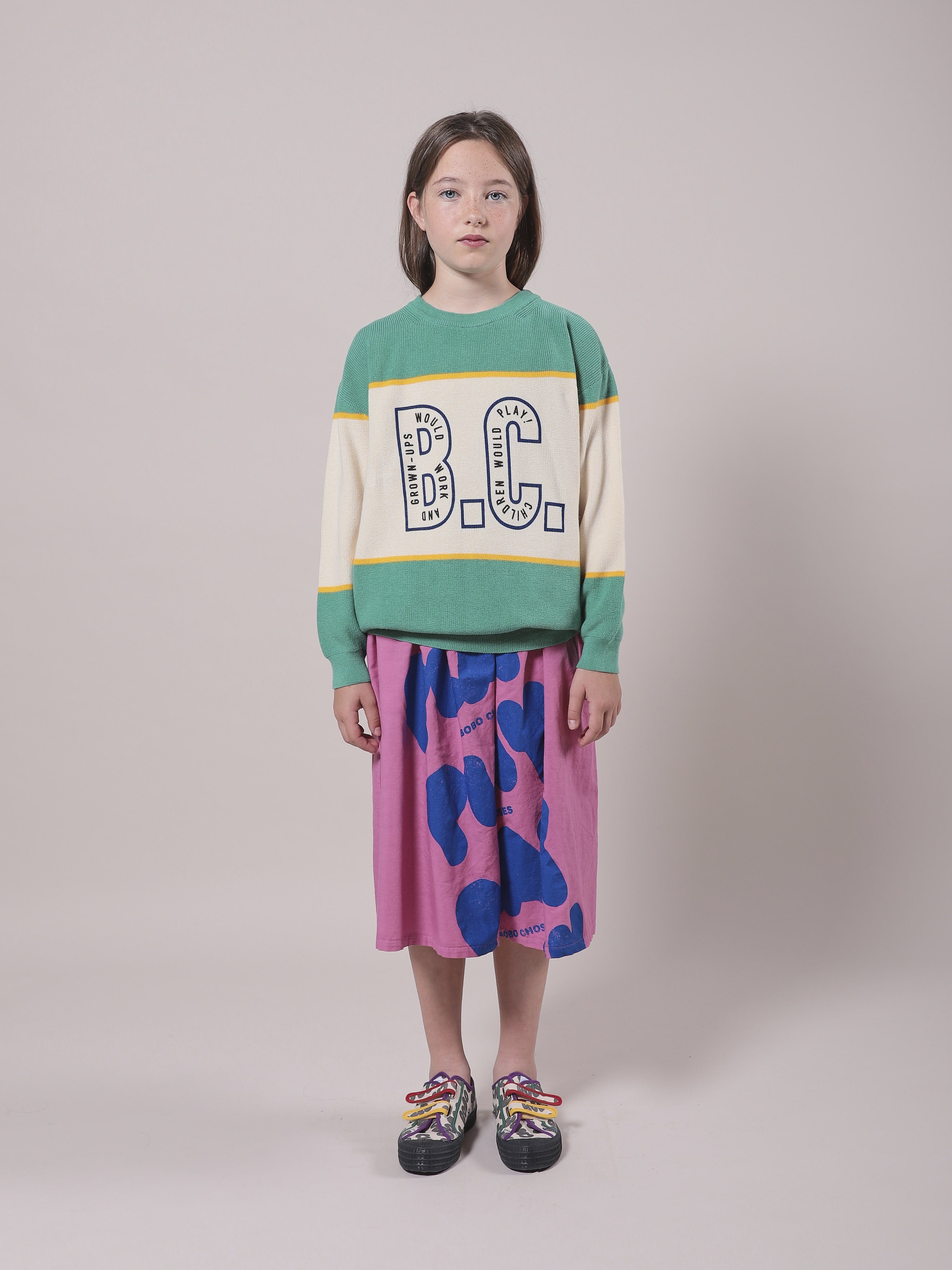 Chandail en coton pour filles Mint B.C.