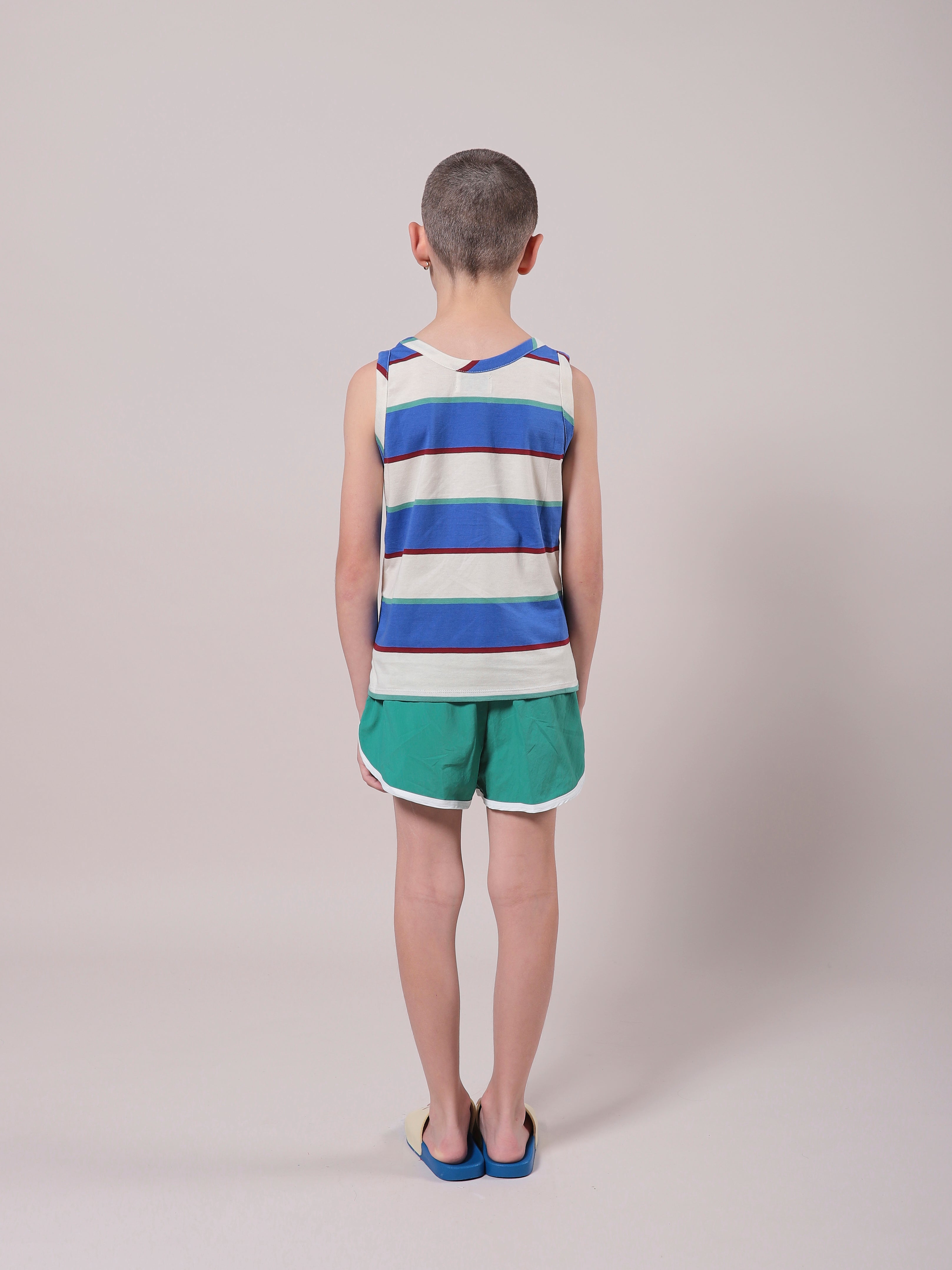 Boys Green Swim Shorts