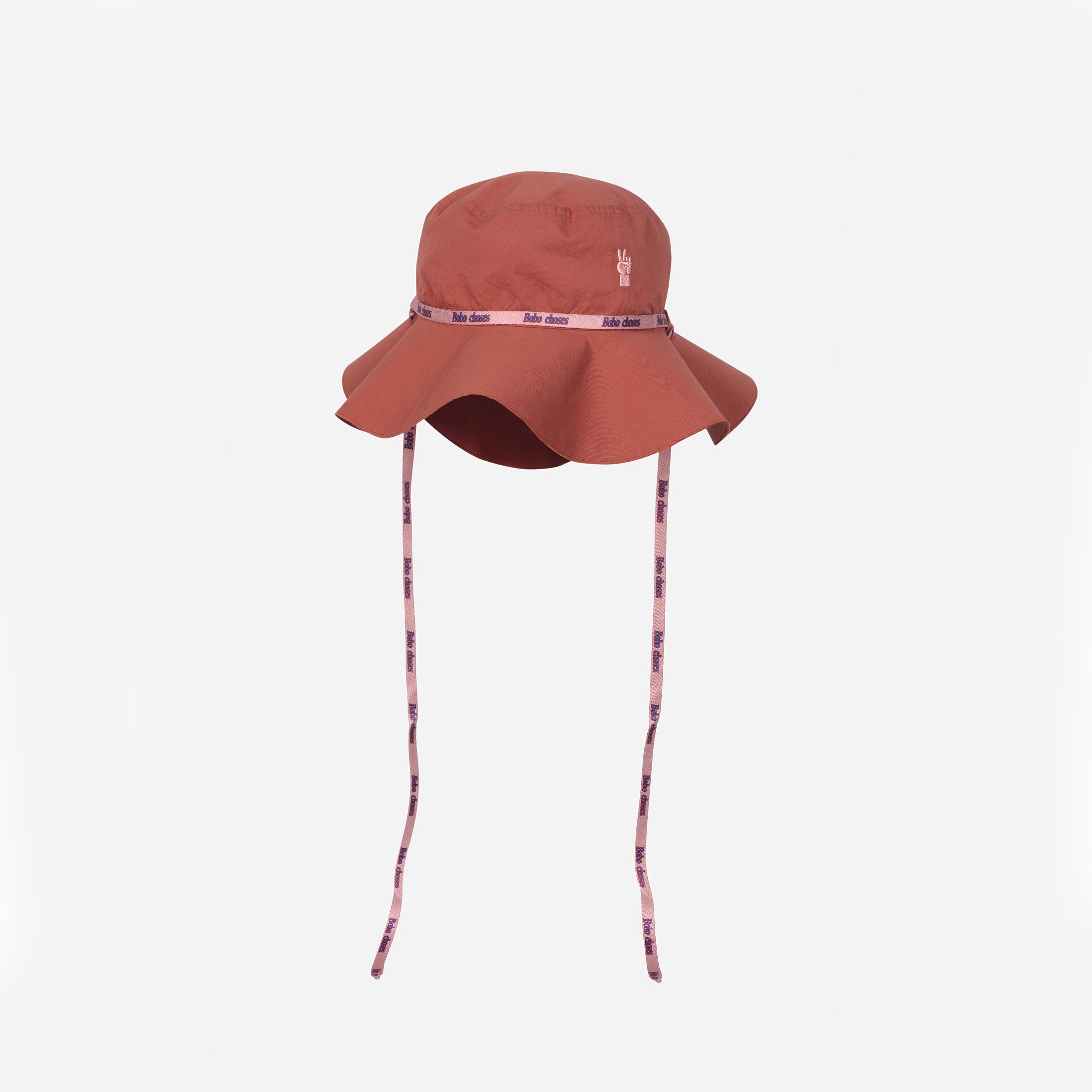 Casquette Victoire orange foncé pour filles