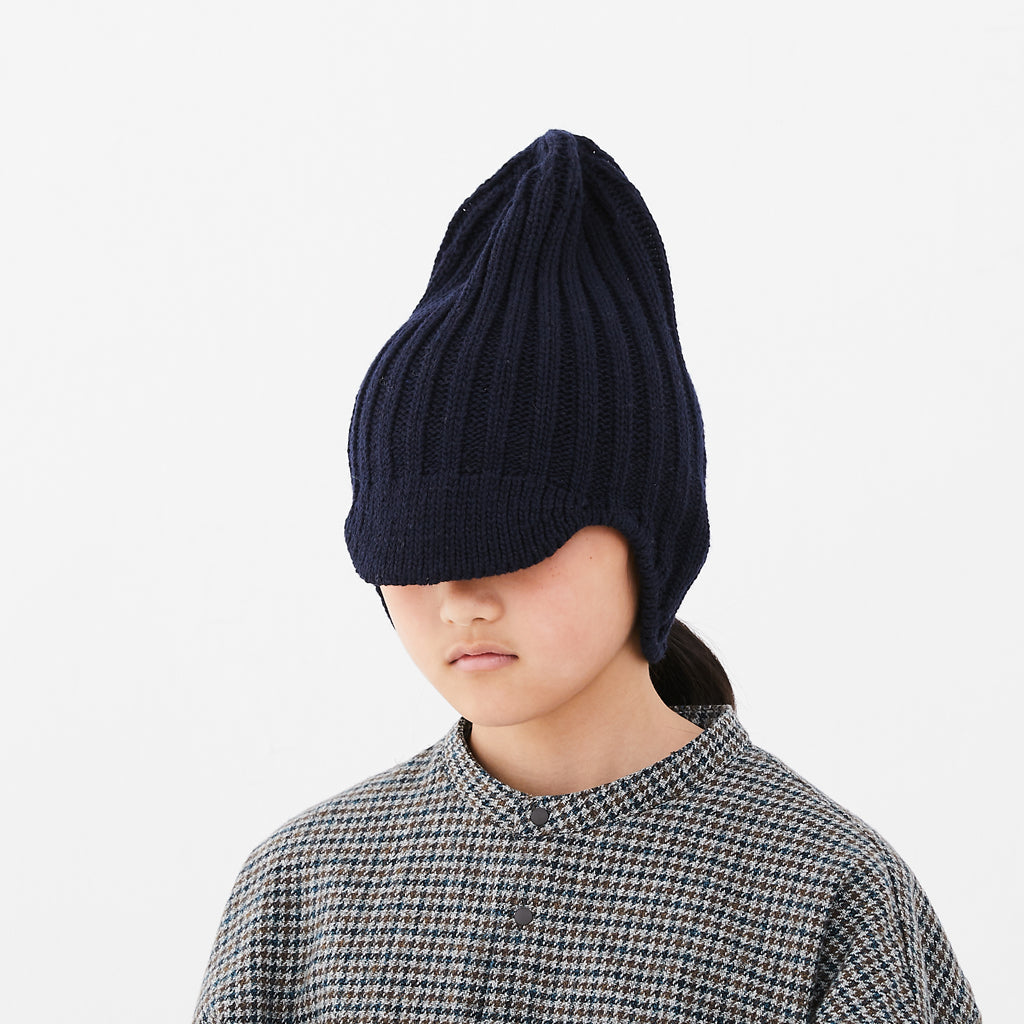 Boys & Girls Navy Wool Hat