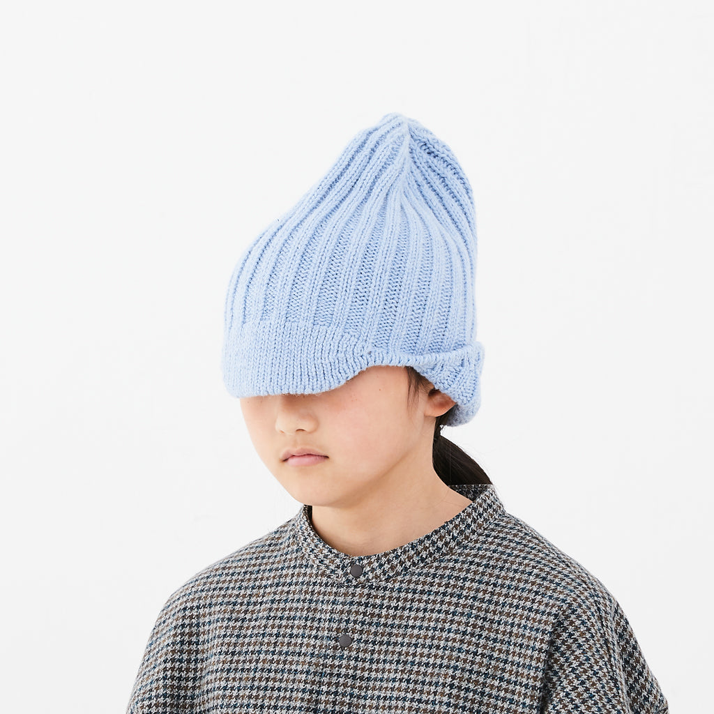 Boys & Girls Blue Wool Hat