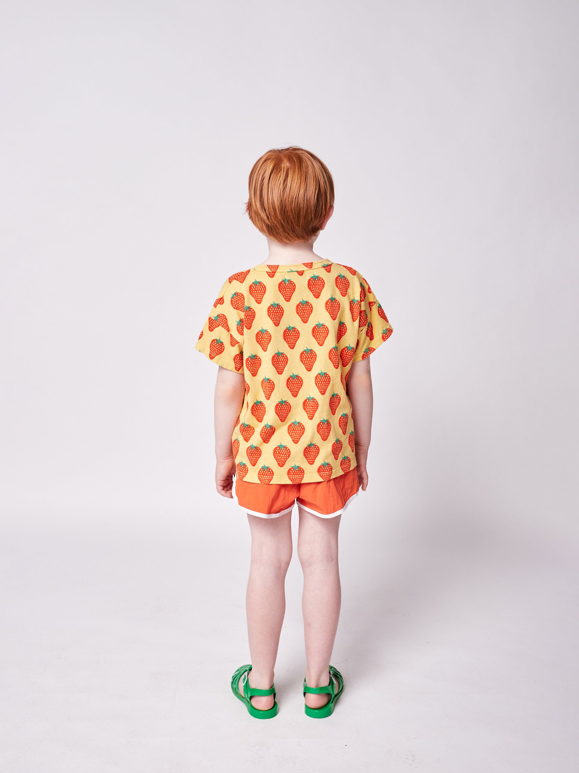 Boys Orange Swim Shorts