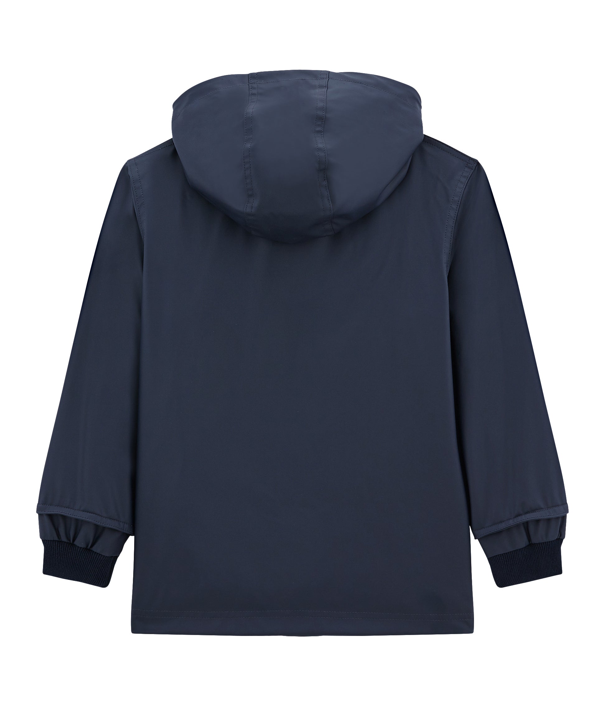 Boys & Girls Navy Hooded Coat