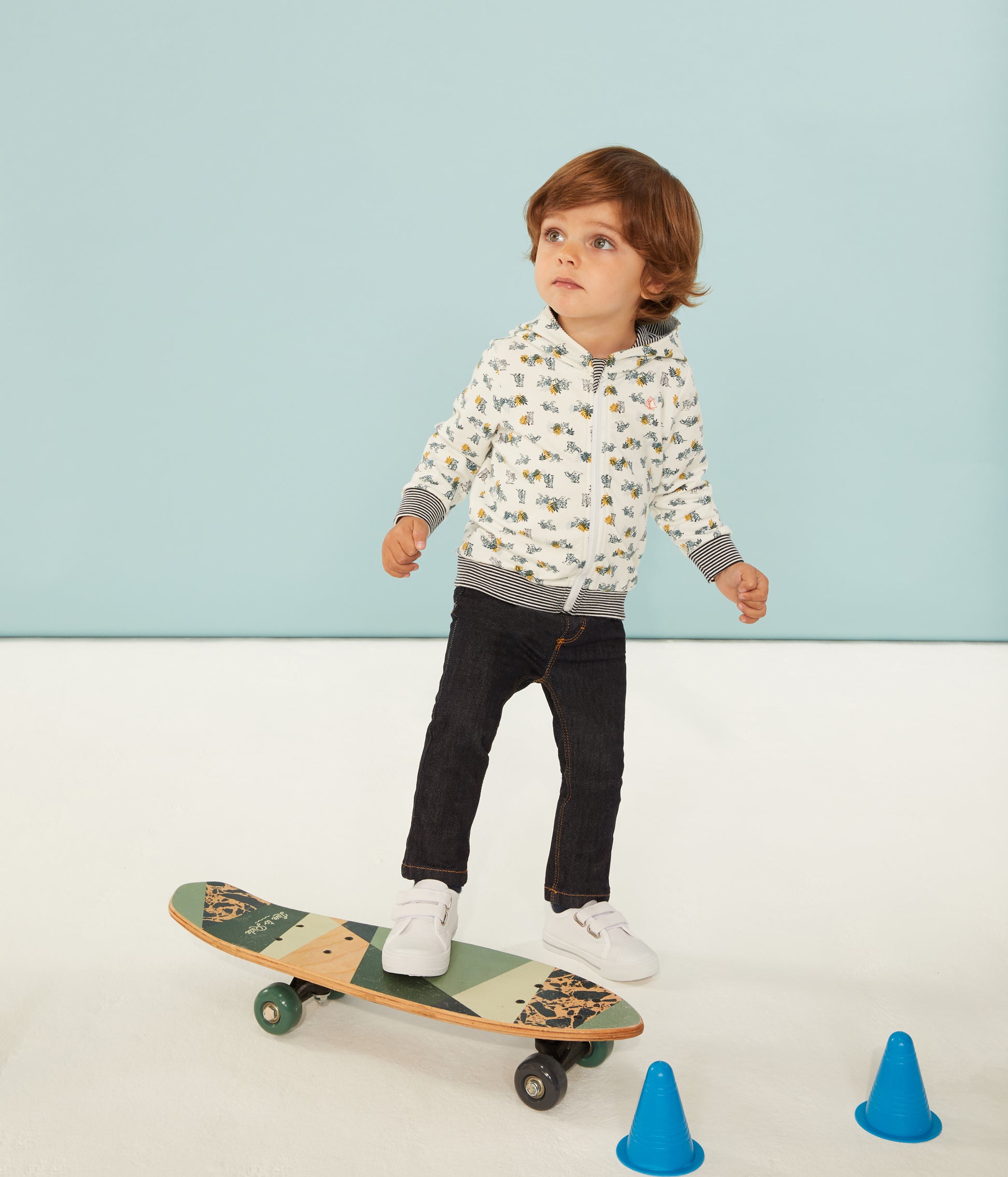 Baby Boys Navy Denim Trousers