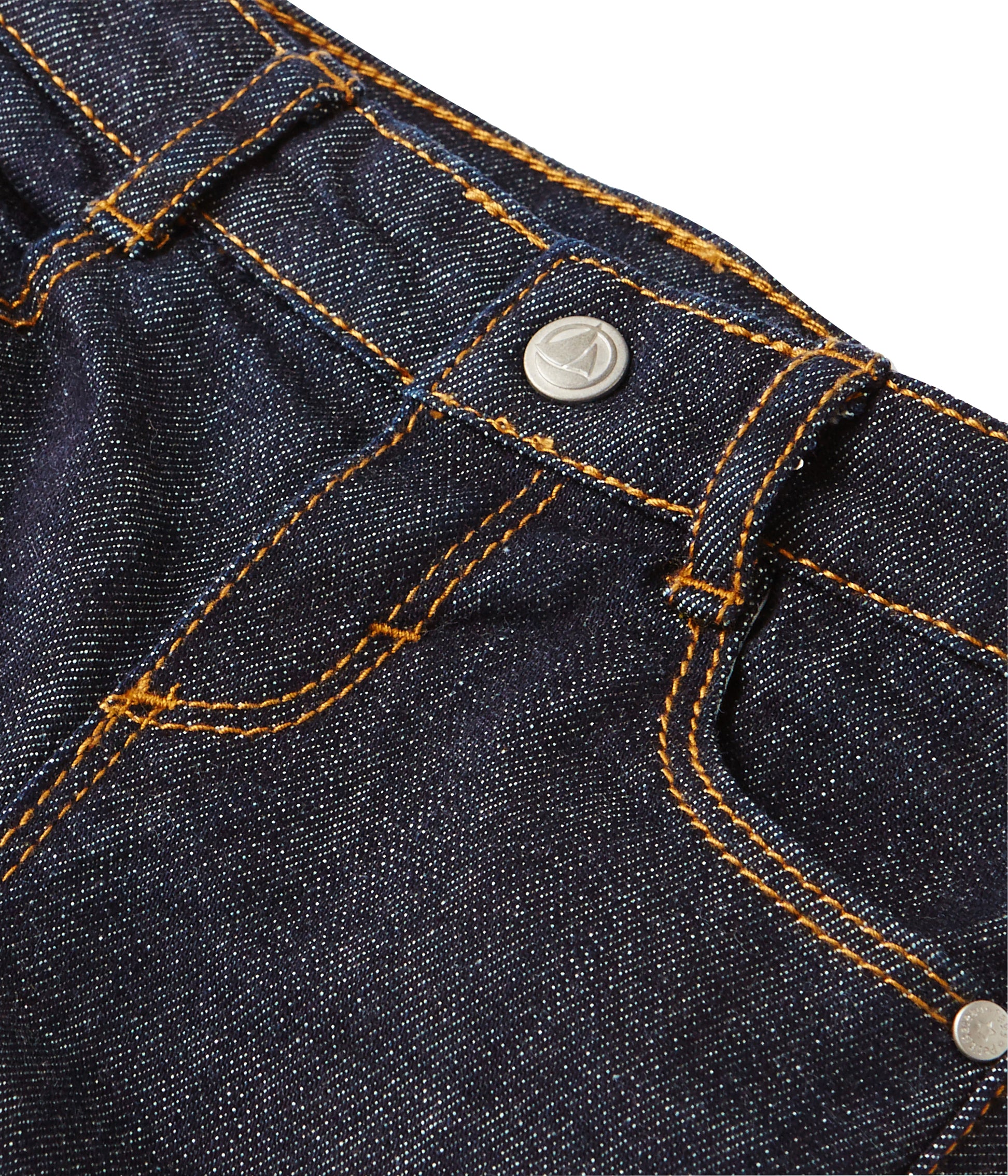 Baby Boys Navy Denim Trousers