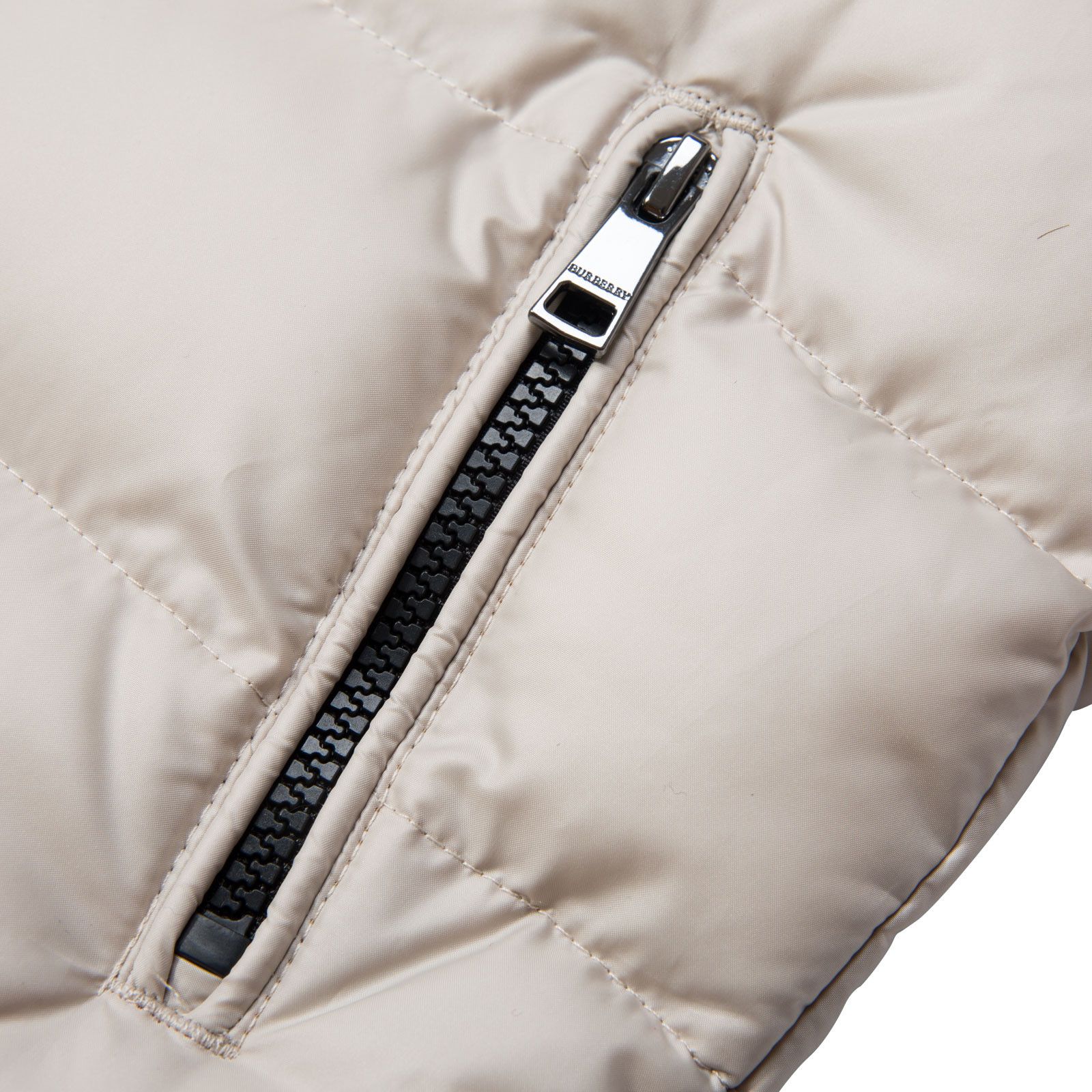 Boys Beige Hooded Puffer Jacket - CÉMAROSE | Children's Fashion Store - 4
