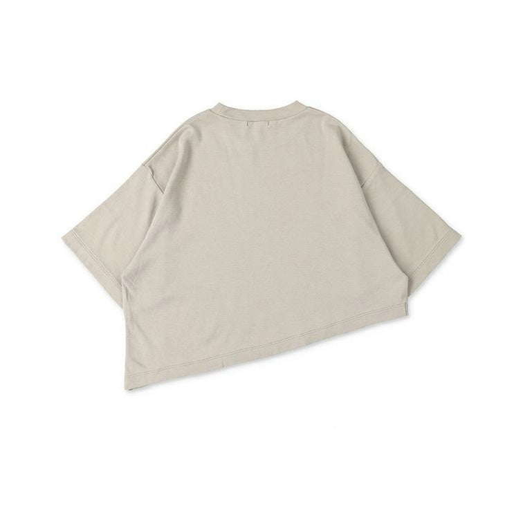 T-shirt Fille Beige à Logo