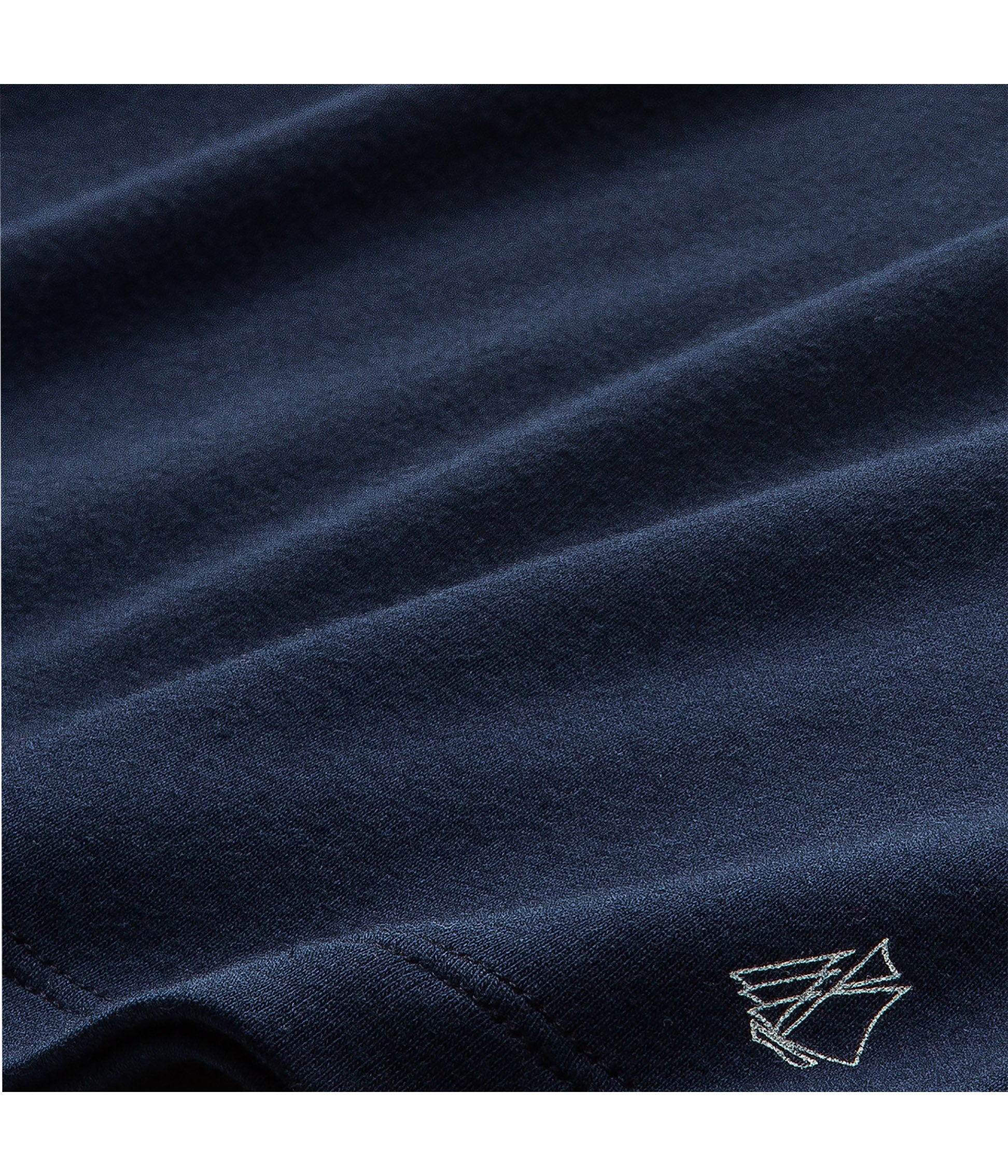 Boys & Girls Navy Cotton Top