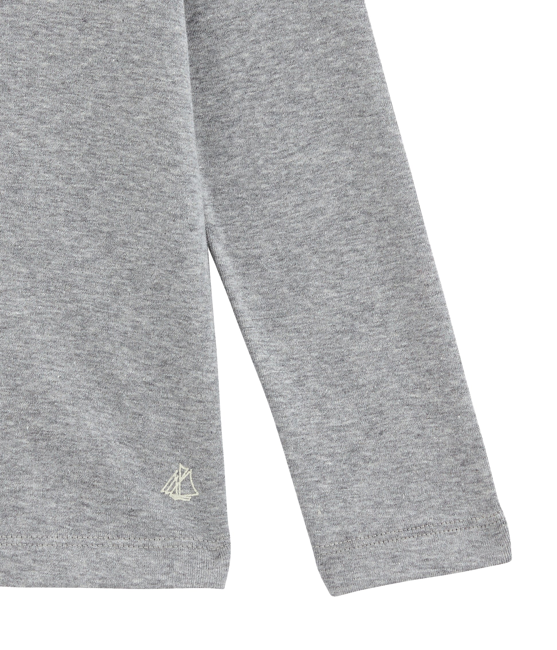 Boys Grey Cotton Top
