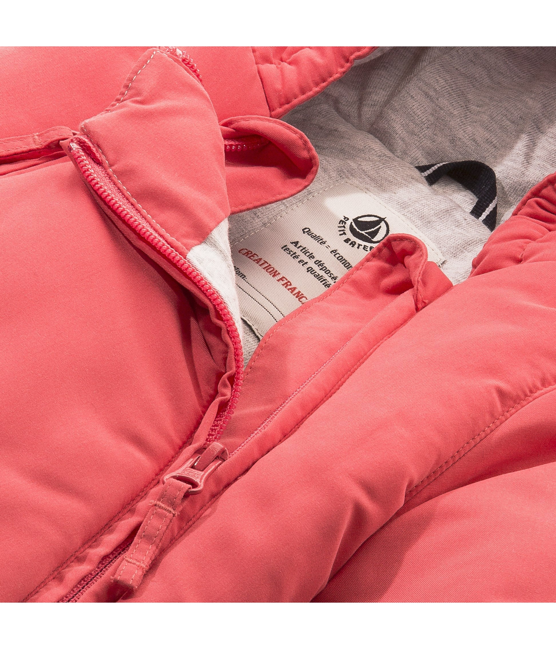 Baby Girls Pink Padded Down Babysuits