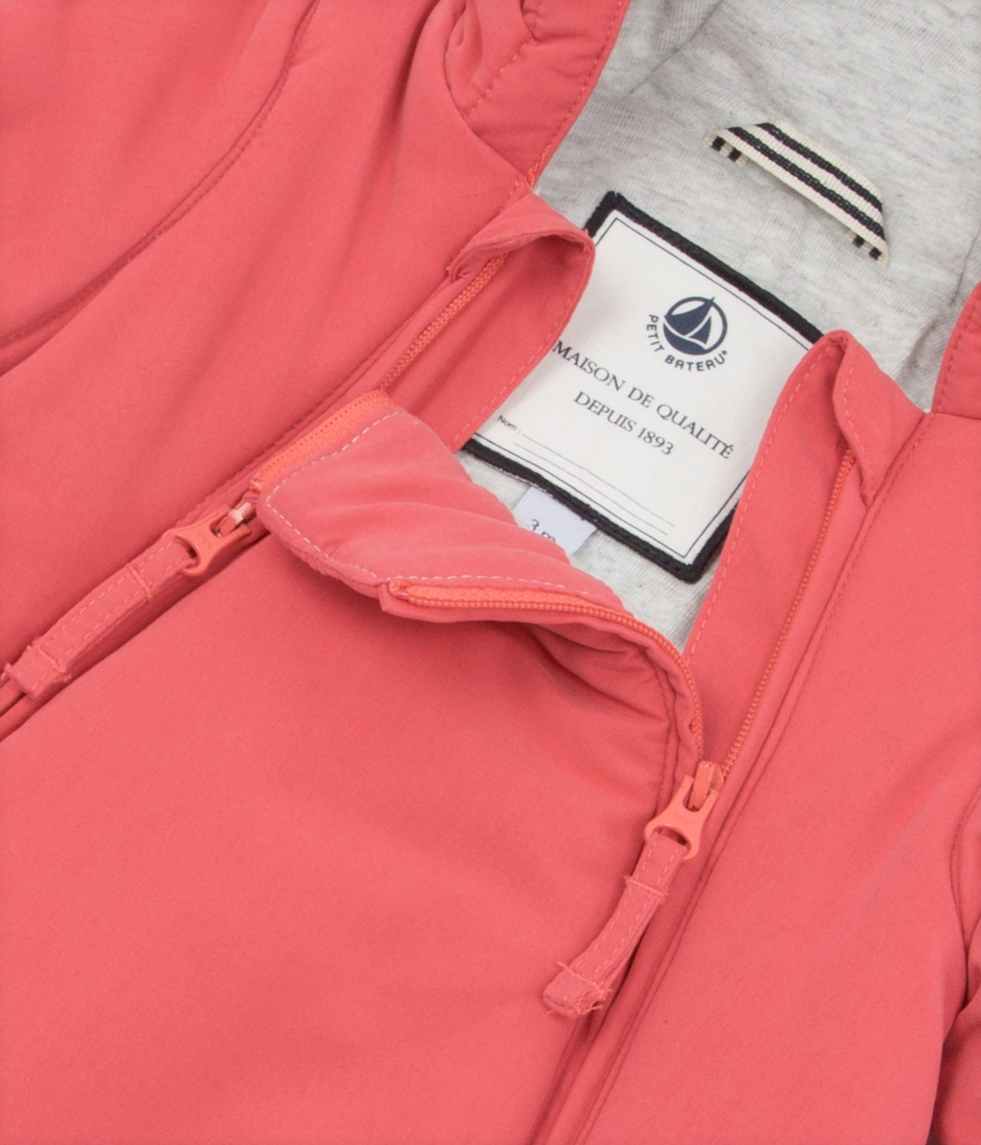Baby Girls Pink Padded Down Babysuits