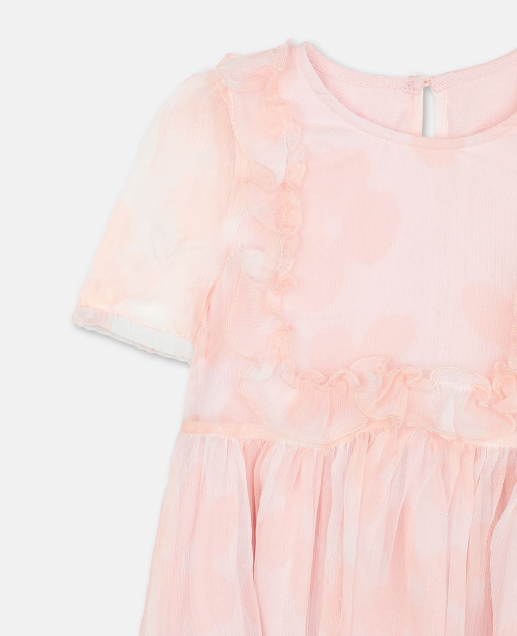 Baby Girls Pink Silk Dress