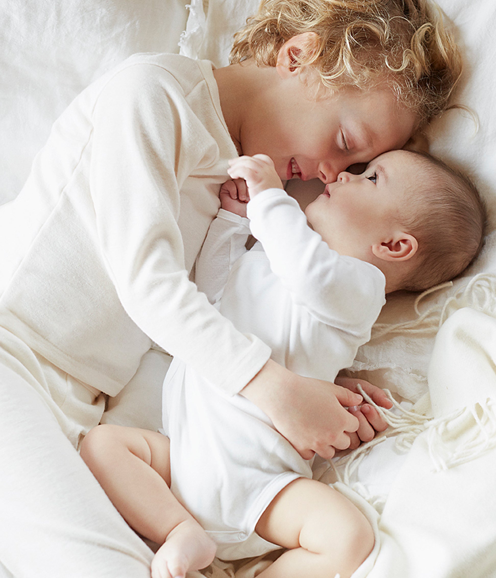 Baby Boys White Cotton Sets