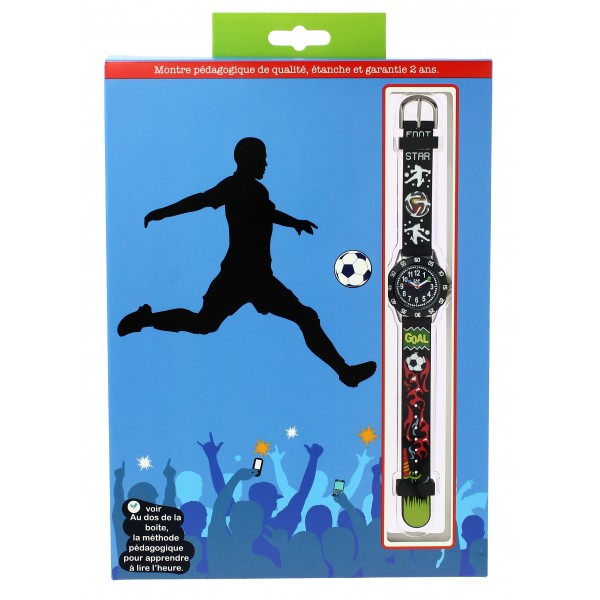 Boys Black Football Watch（6-9Y）