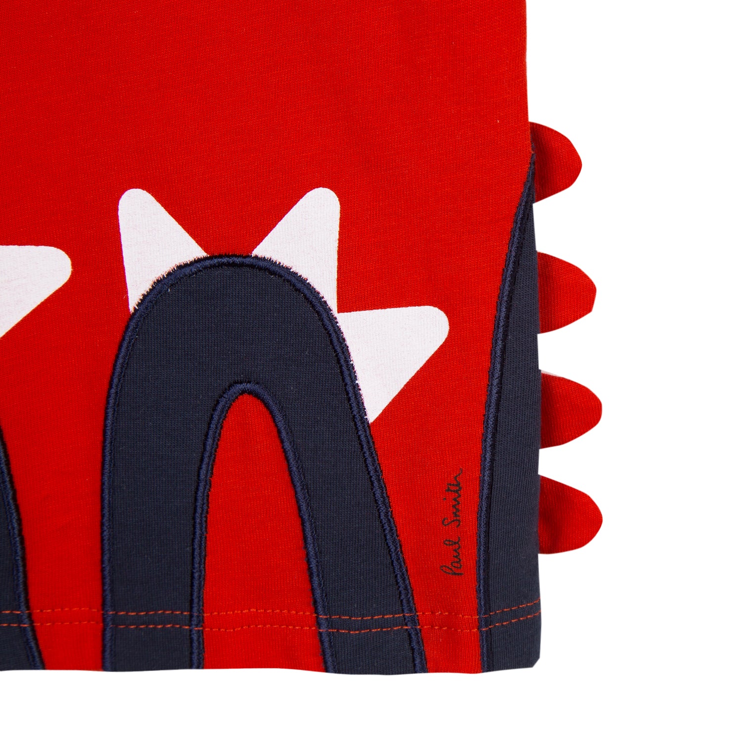 Baby Boys Red Snake Cotton T-shirt