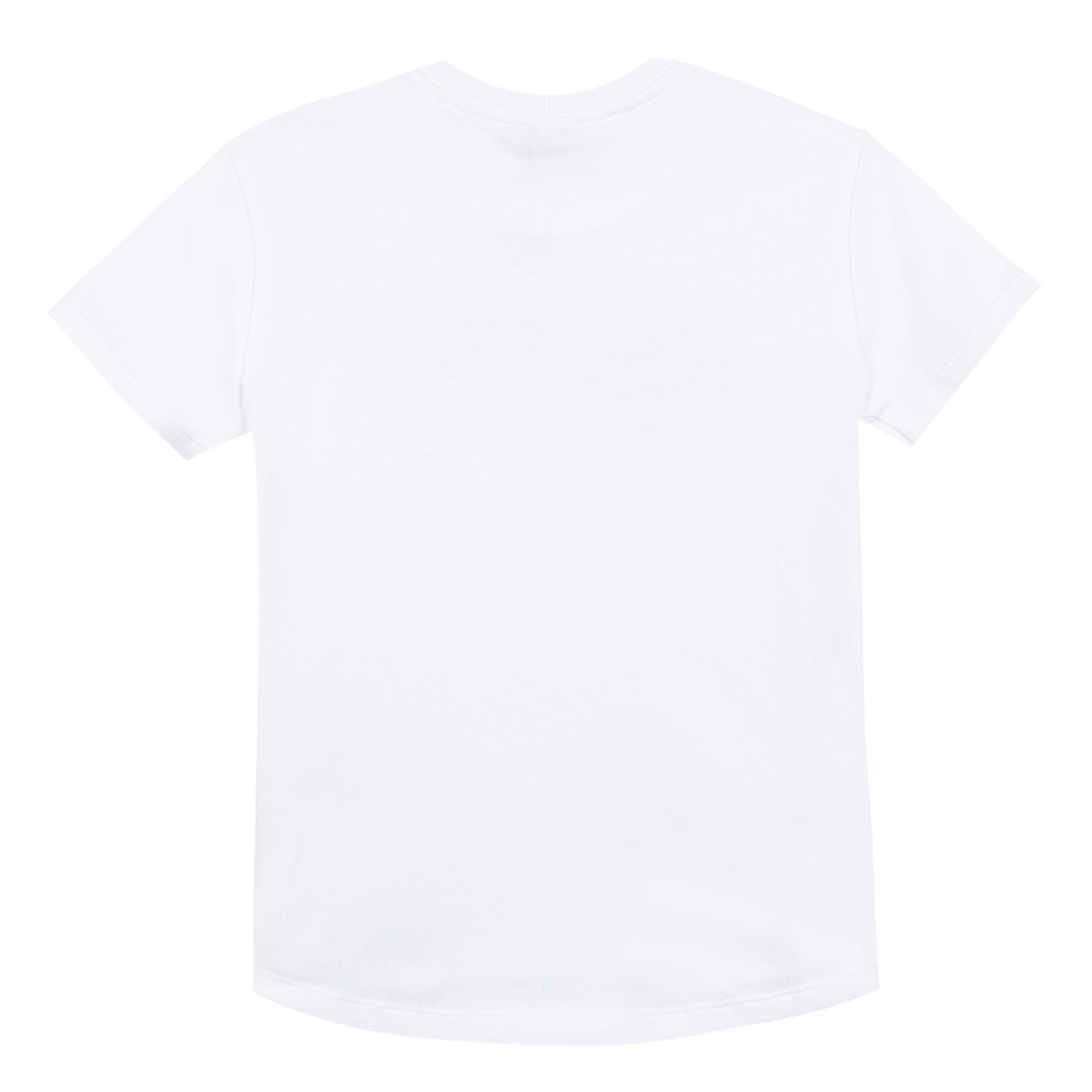 Boys Optic White Logo Cotton T-shirt