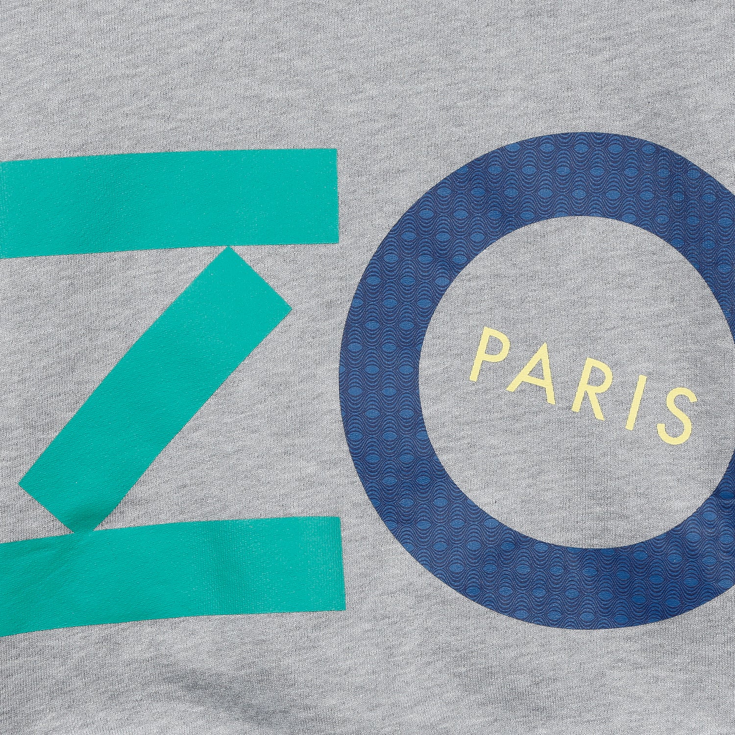 Boys Marl Grey Logo Cotton Sweatshirt
