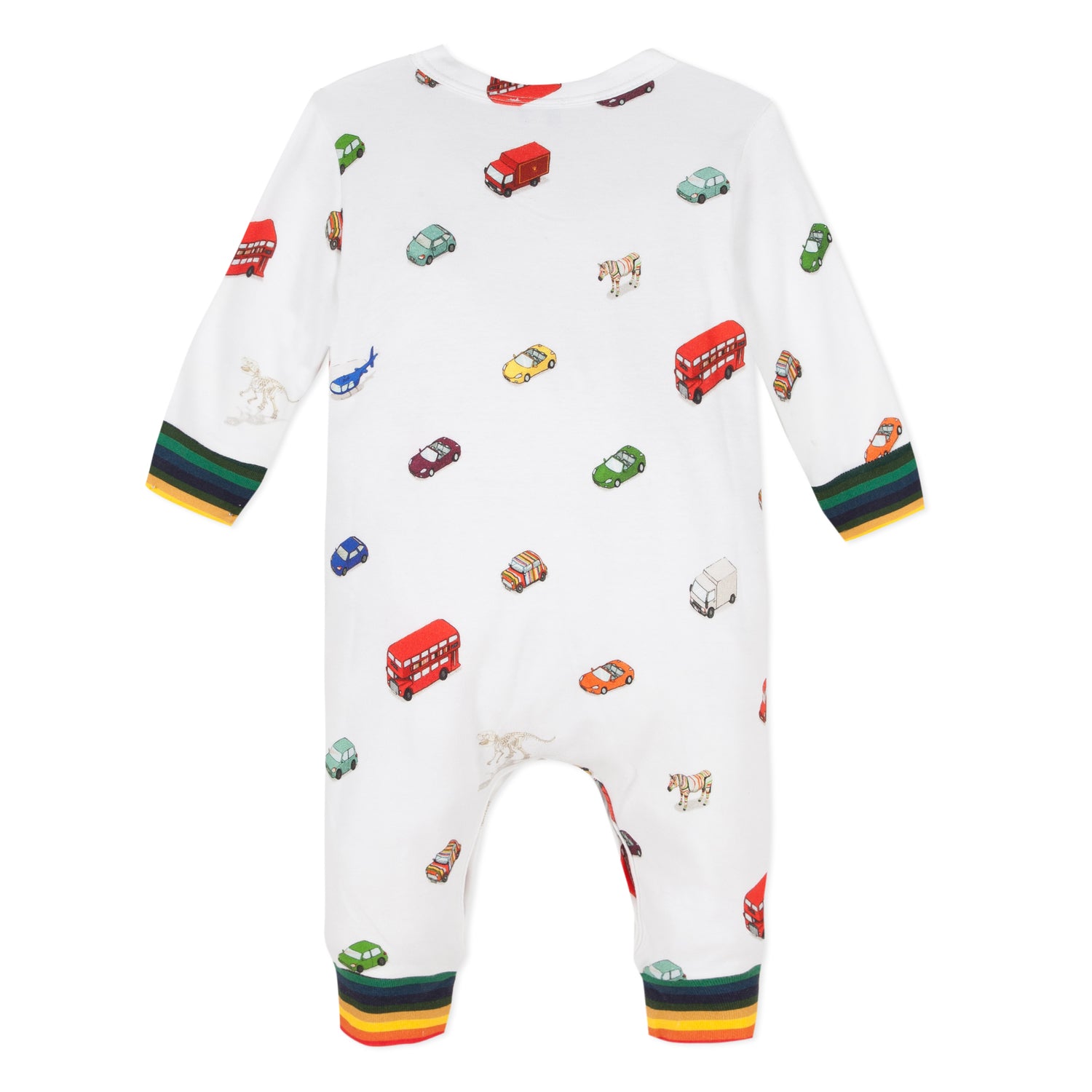 Baby Boys White Cotton Babysuit Gift Set