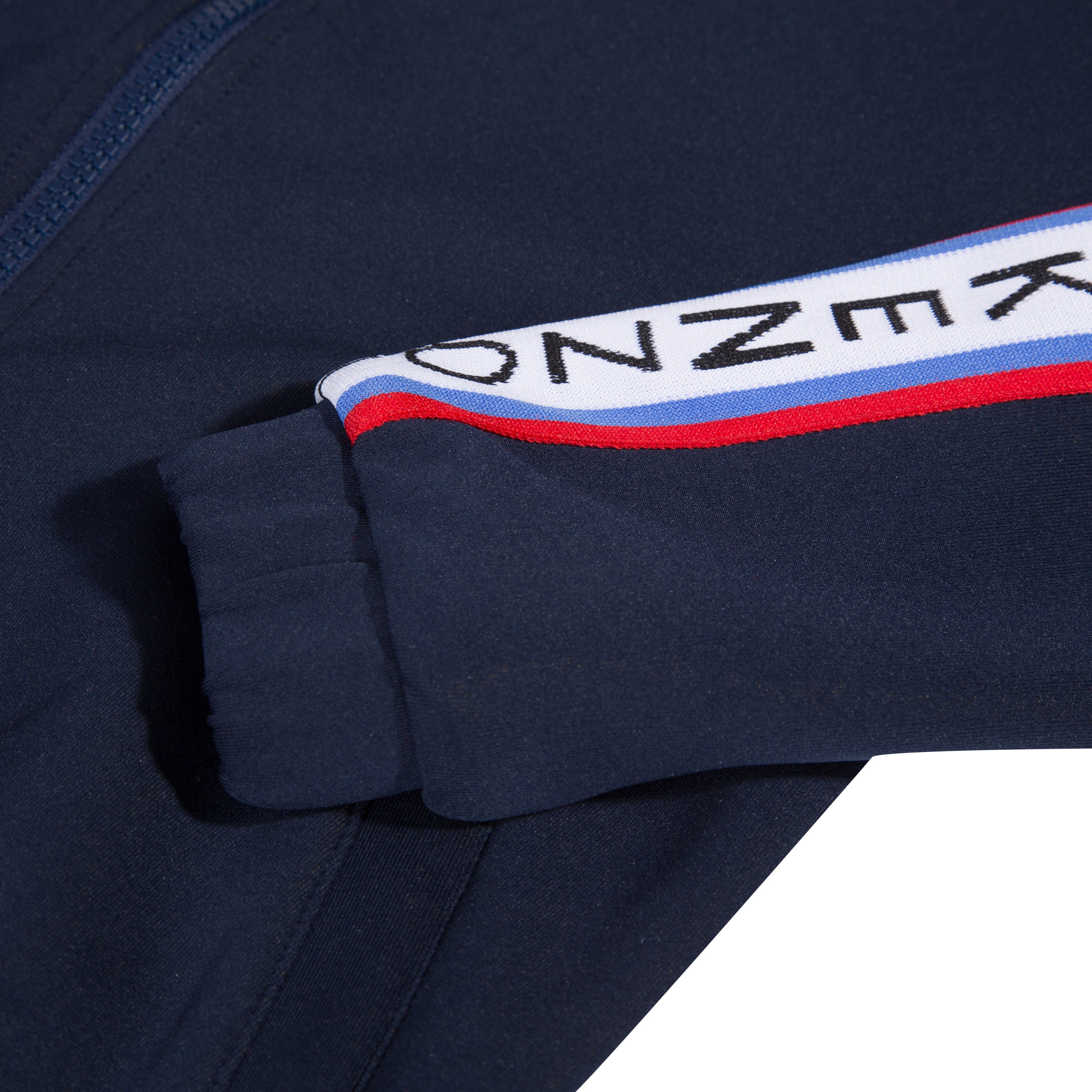 Boys Navy Zip Cardigan