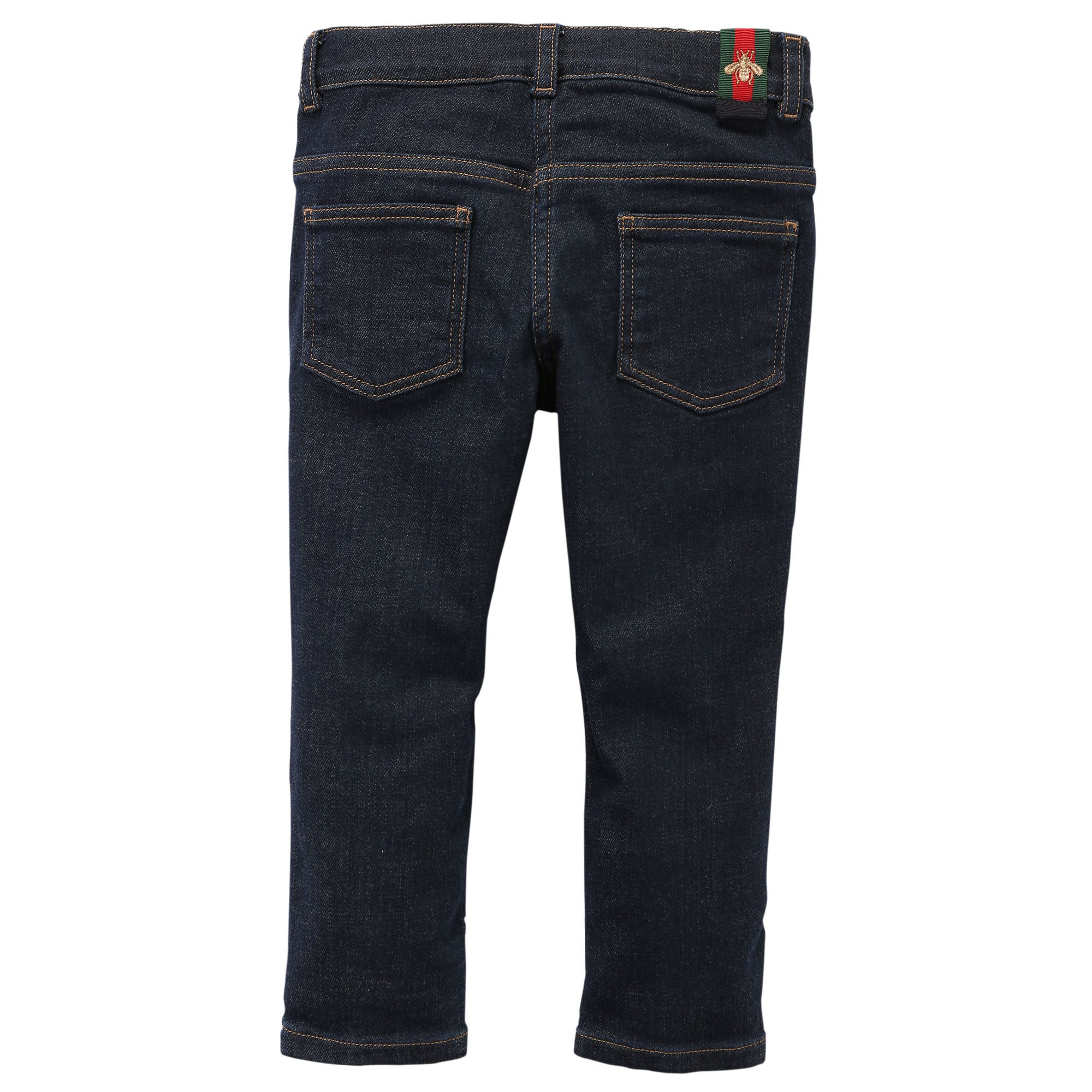 Baby Girls Blue Denim Cotton Jean - CÉMAROSE | Children's Fashion Store - 2