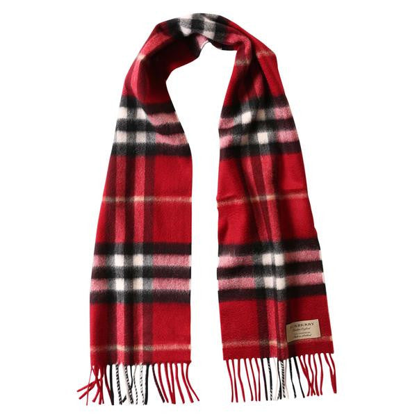 Girls Parade Red Cashmere Scarf