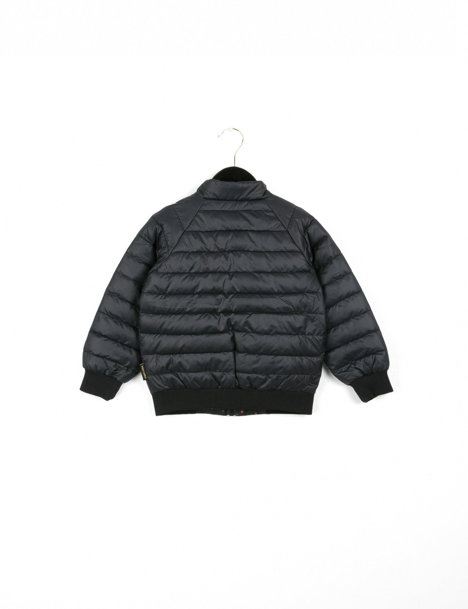 Baby Black Reversible  Puff Jacket - CÉMAROSE | Children's Fashion Store - 4