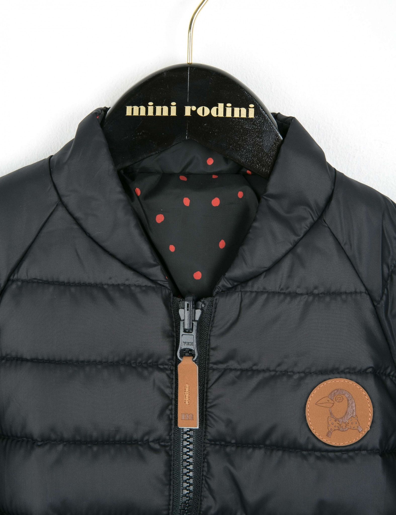 Baby Black Reversible  Puff Jacket - CÉMAROSE | Children's Fashion Store - 5