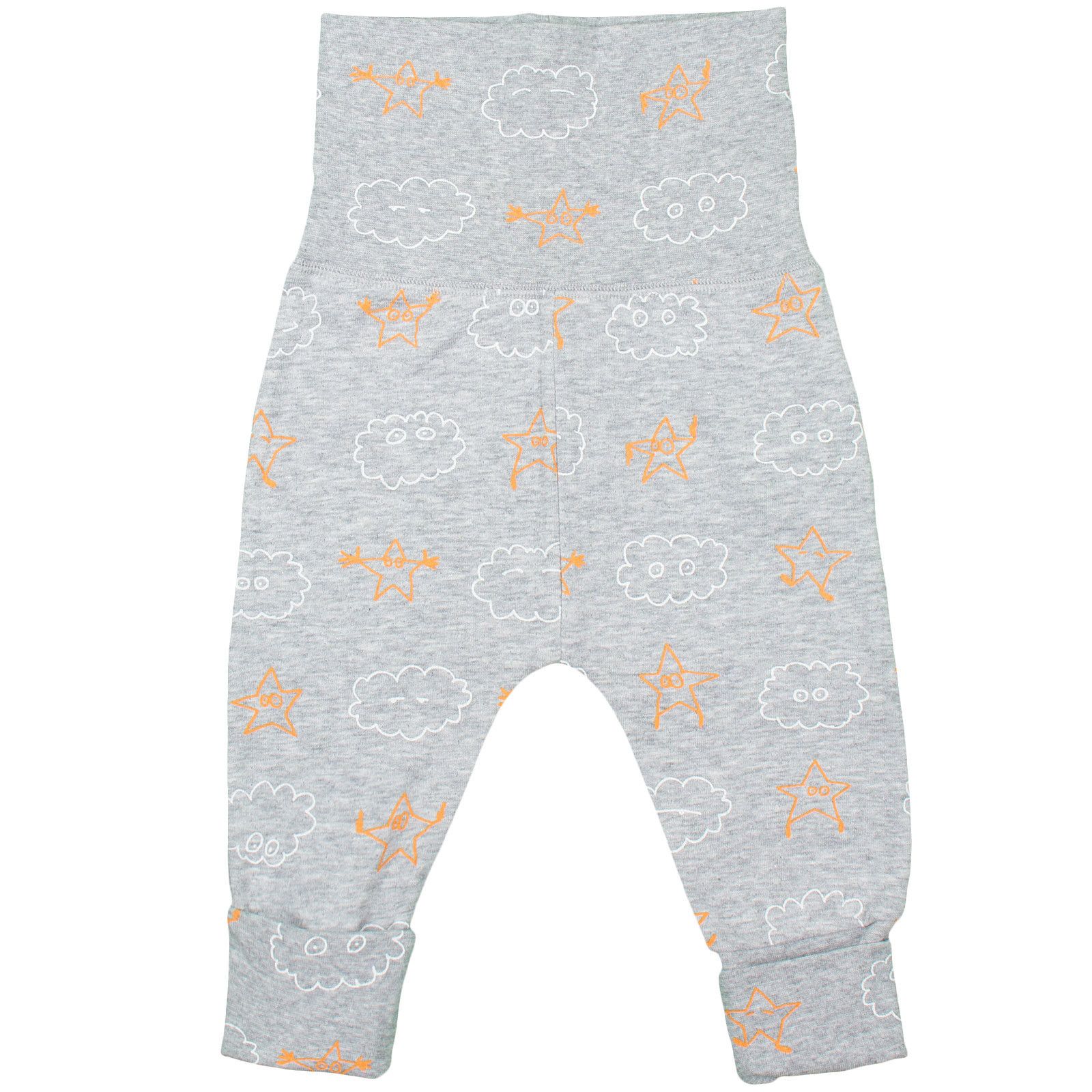 Buster/Feather Baby Grey Stars&Clouds Printed Top&Trousers - CÉMAROSE | Children's Fashion Store - 3
