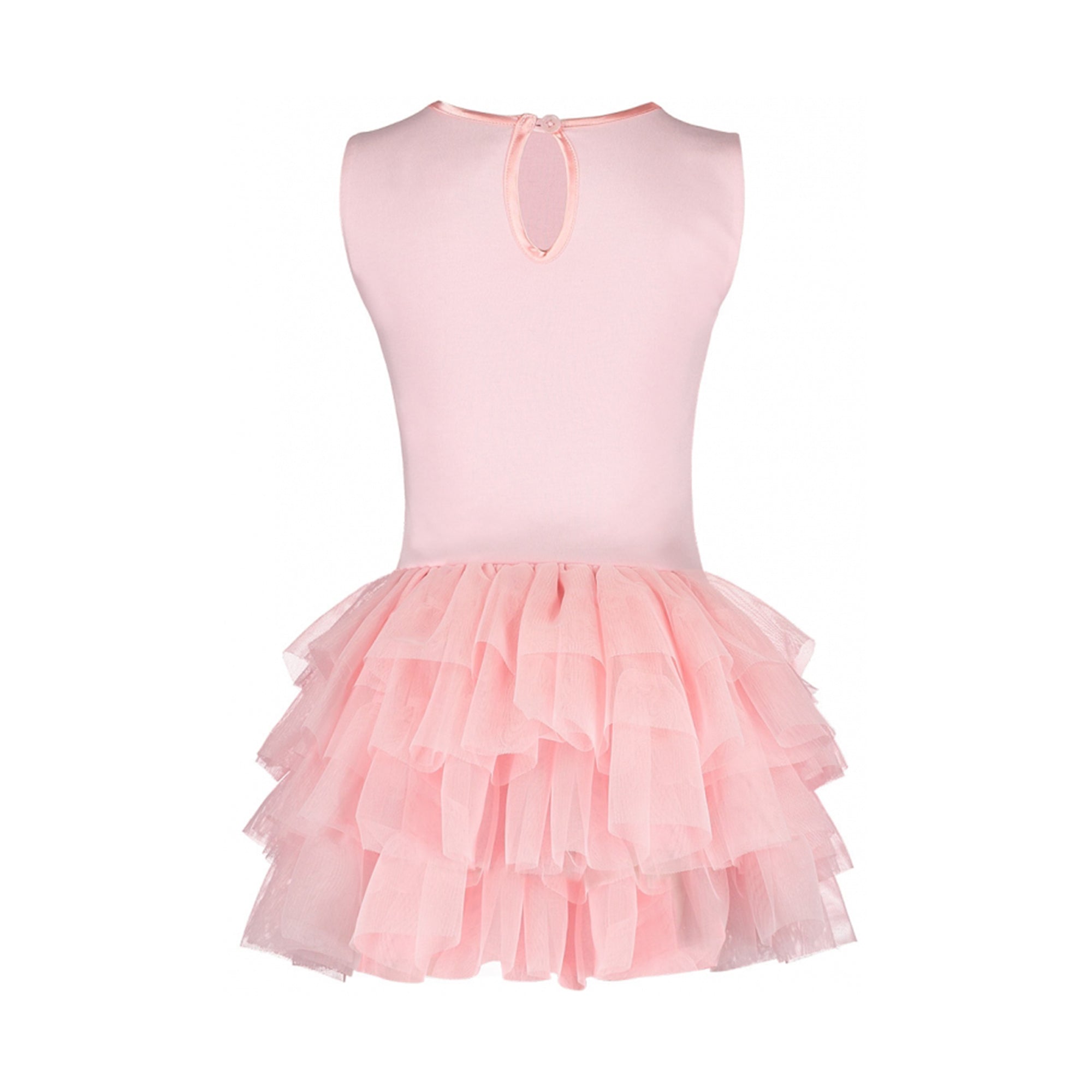 Robe en coton rose pour filles