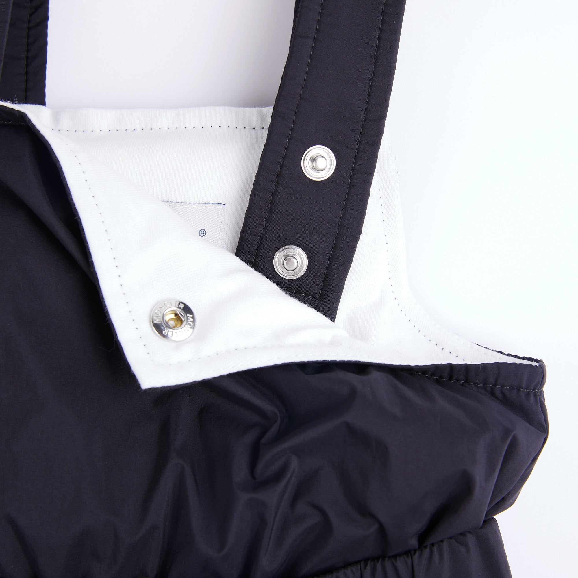 Baby Boys & Girls Black Padded Down Trousers