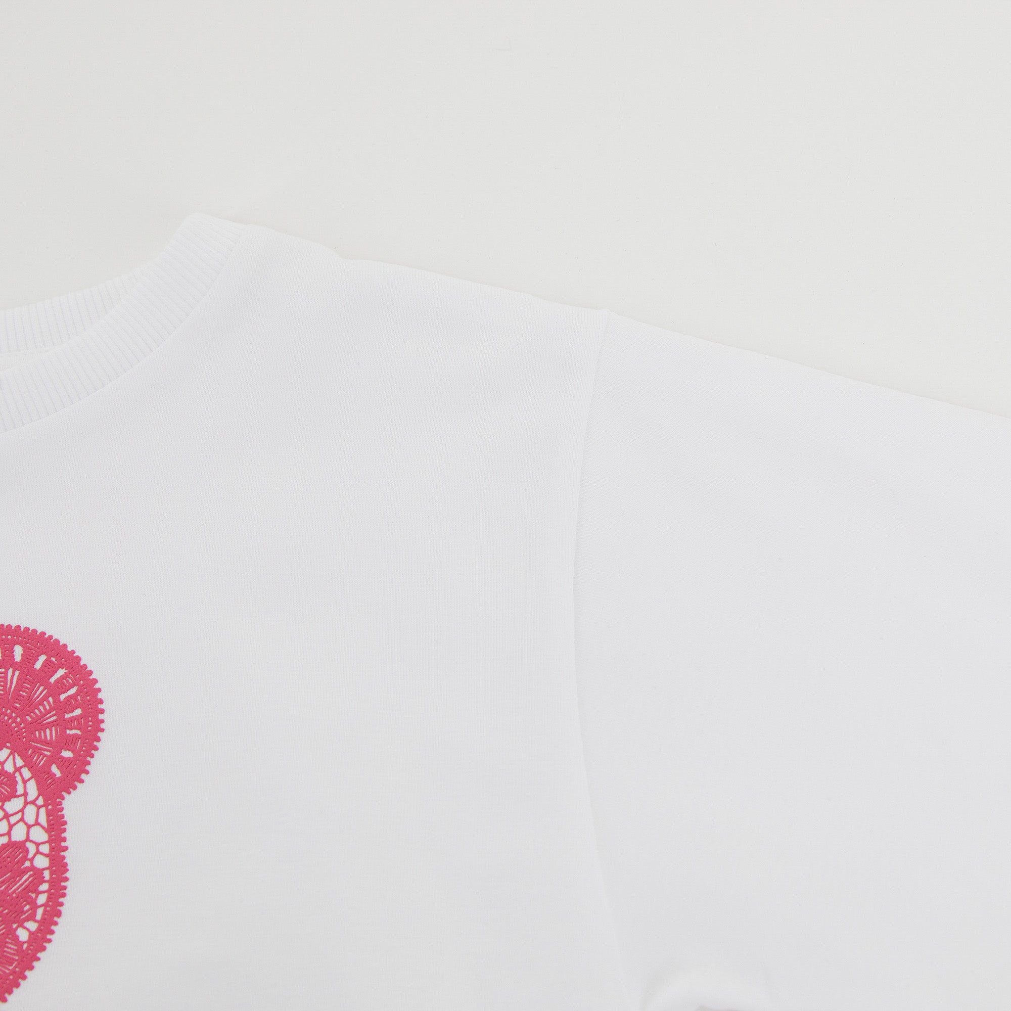 Boys & Girls White Toy Cotton T-Shirt