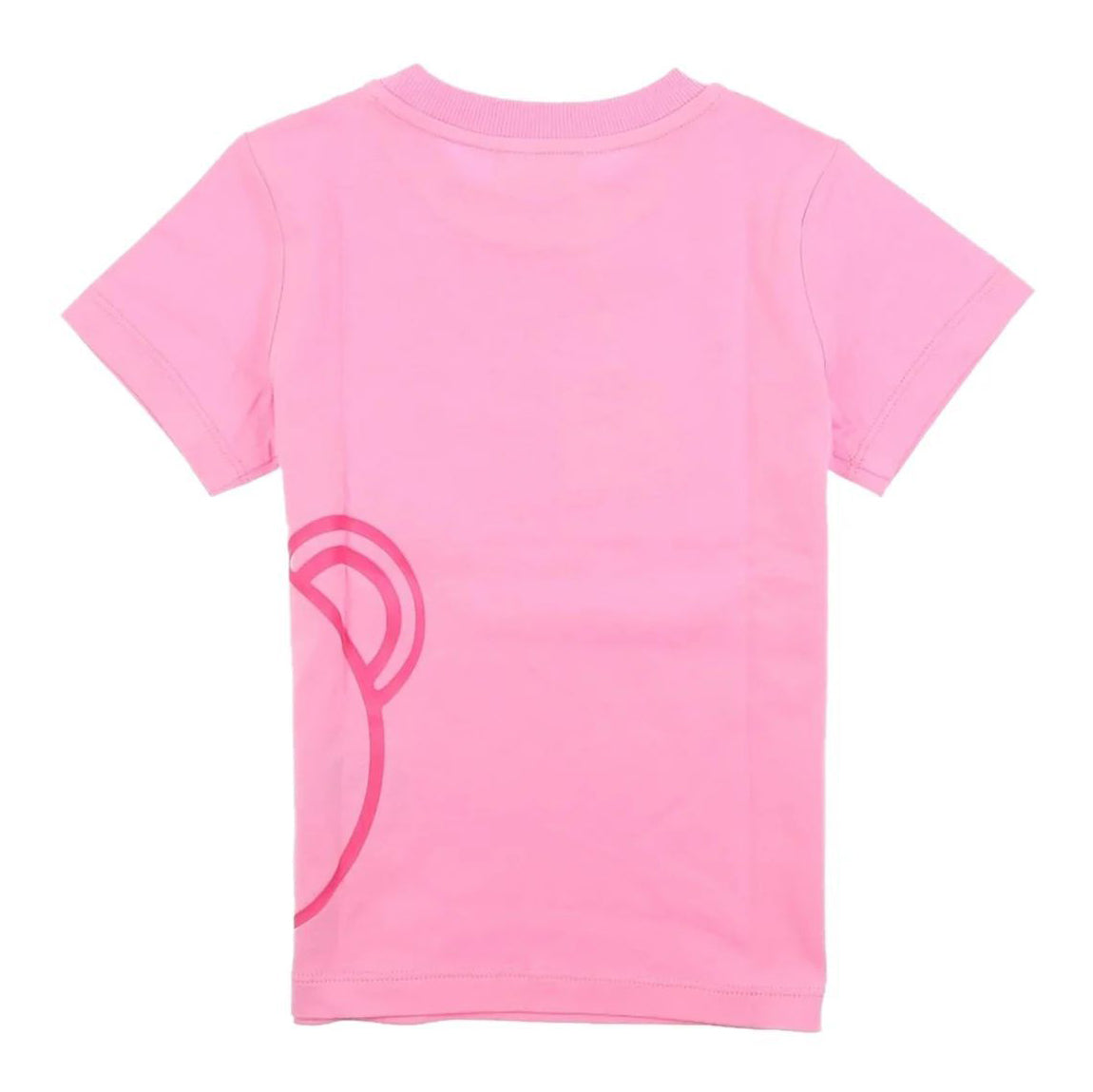 Boys & Girls Pink Cotton T-Shirt