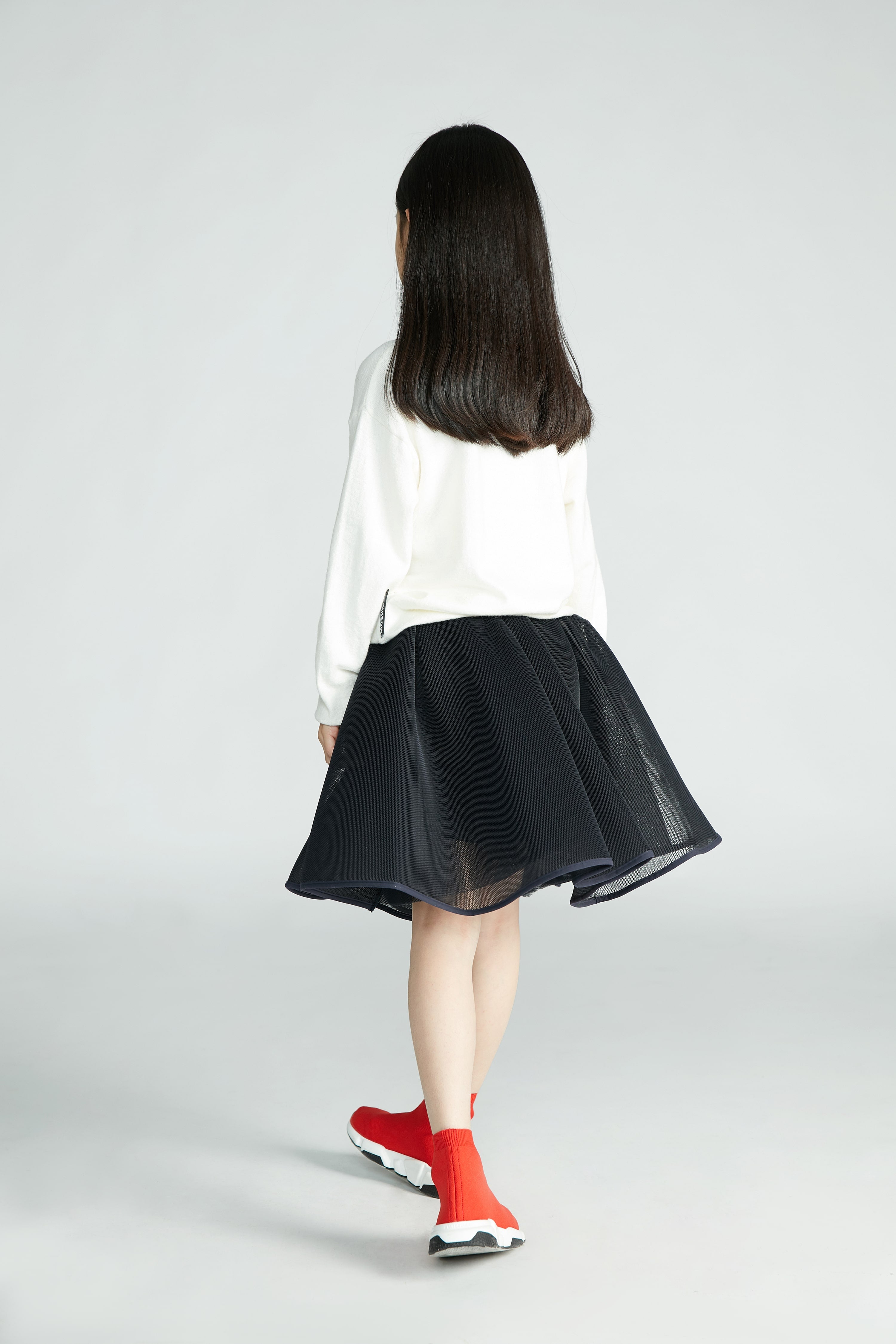 Boys & Girls Ivory Logo Cotton Sweater