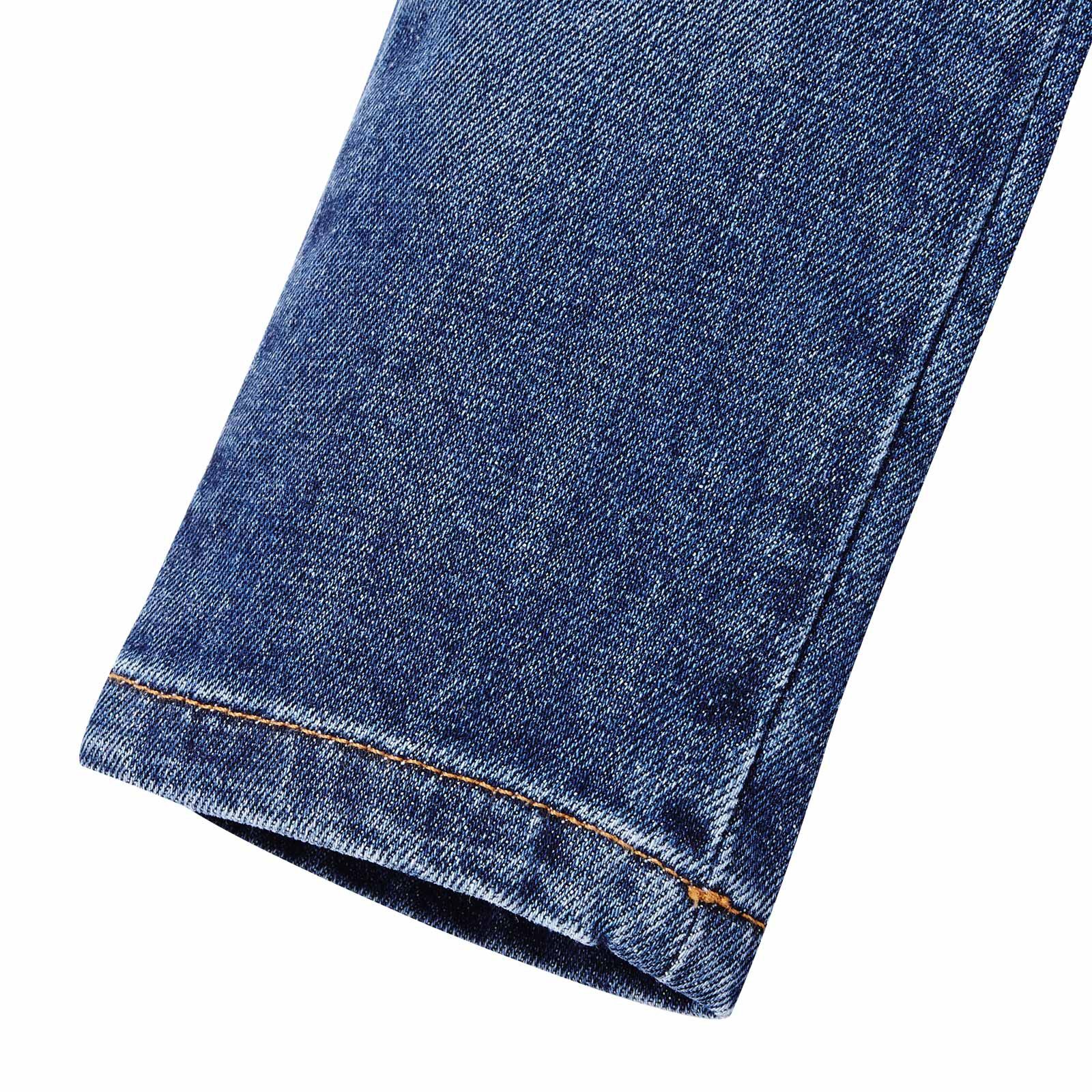 Baby Boys Blue Denim Monster Logo Patch Jeans - CÉMAROSE | Children's Fashion Store - 4