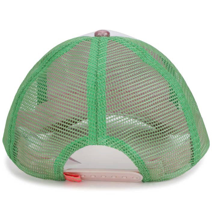 Girls Green Sun Cap