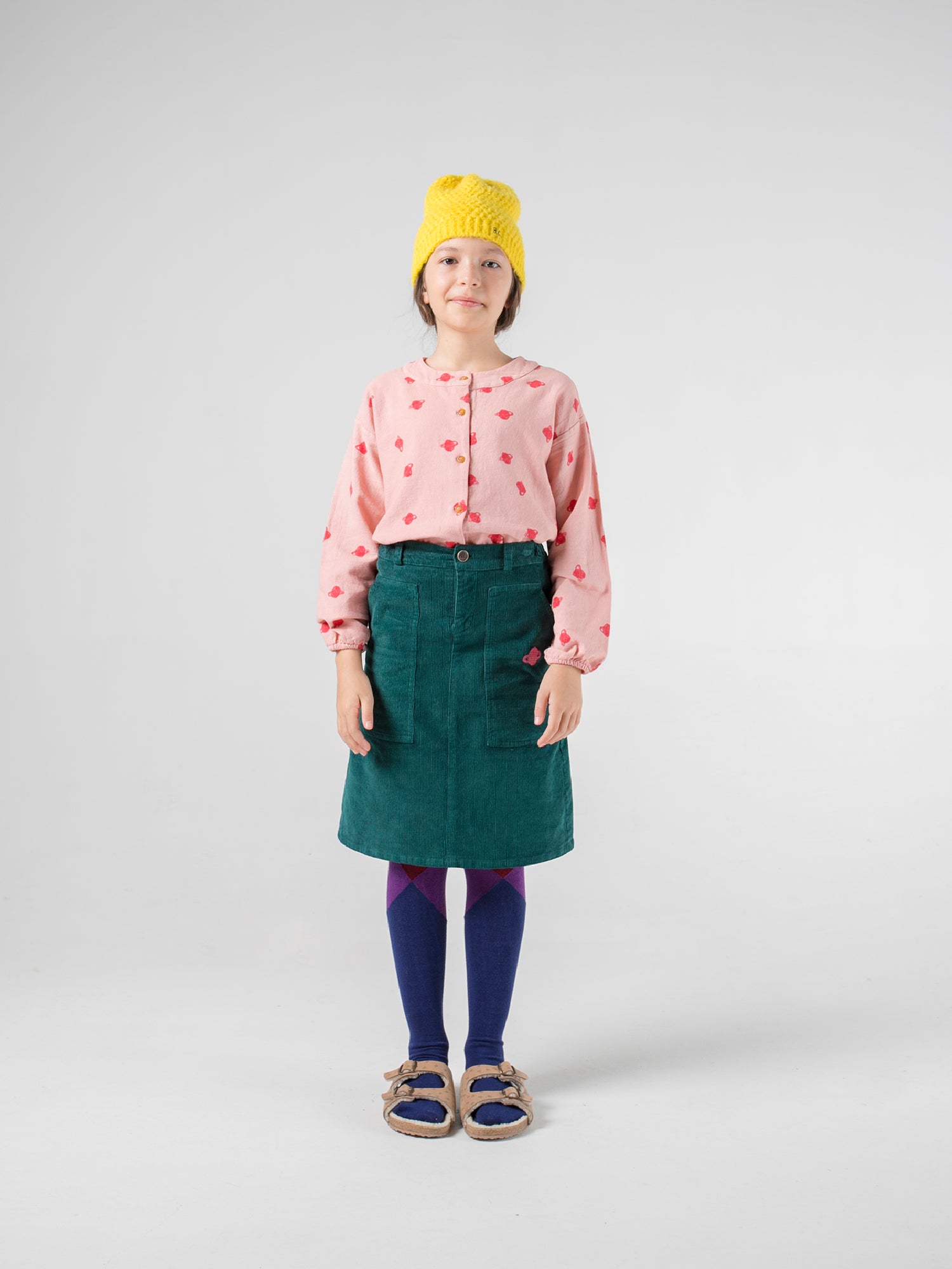 Girls Pink Saturn Blouse