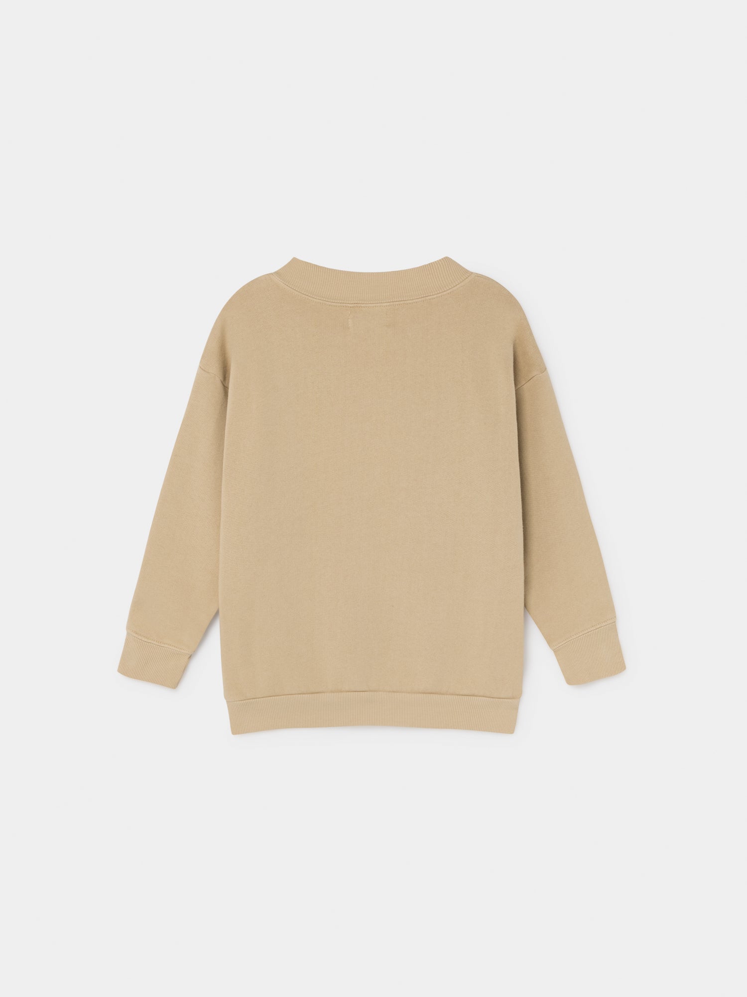 Boys & Girls Camel Cotton Sweatshirt