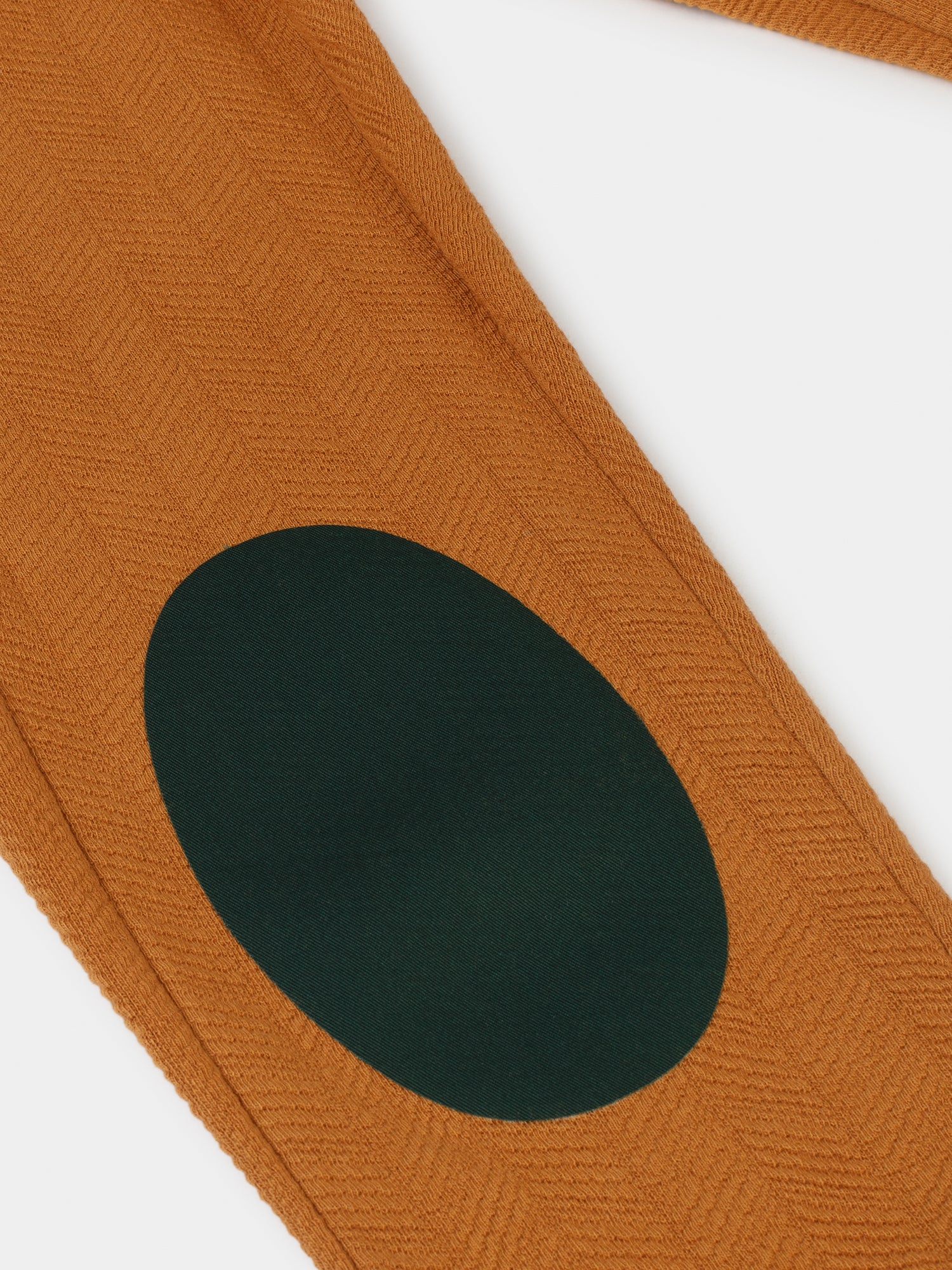 Boys Caramel Patch Cotton Trousers