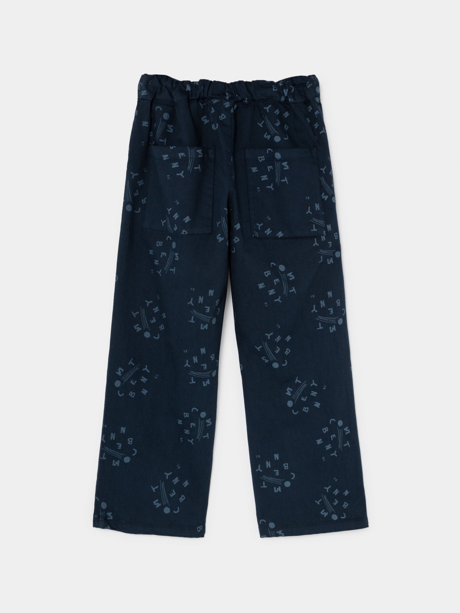 Boys Blue Comet Benny Straight Cotton Trousers